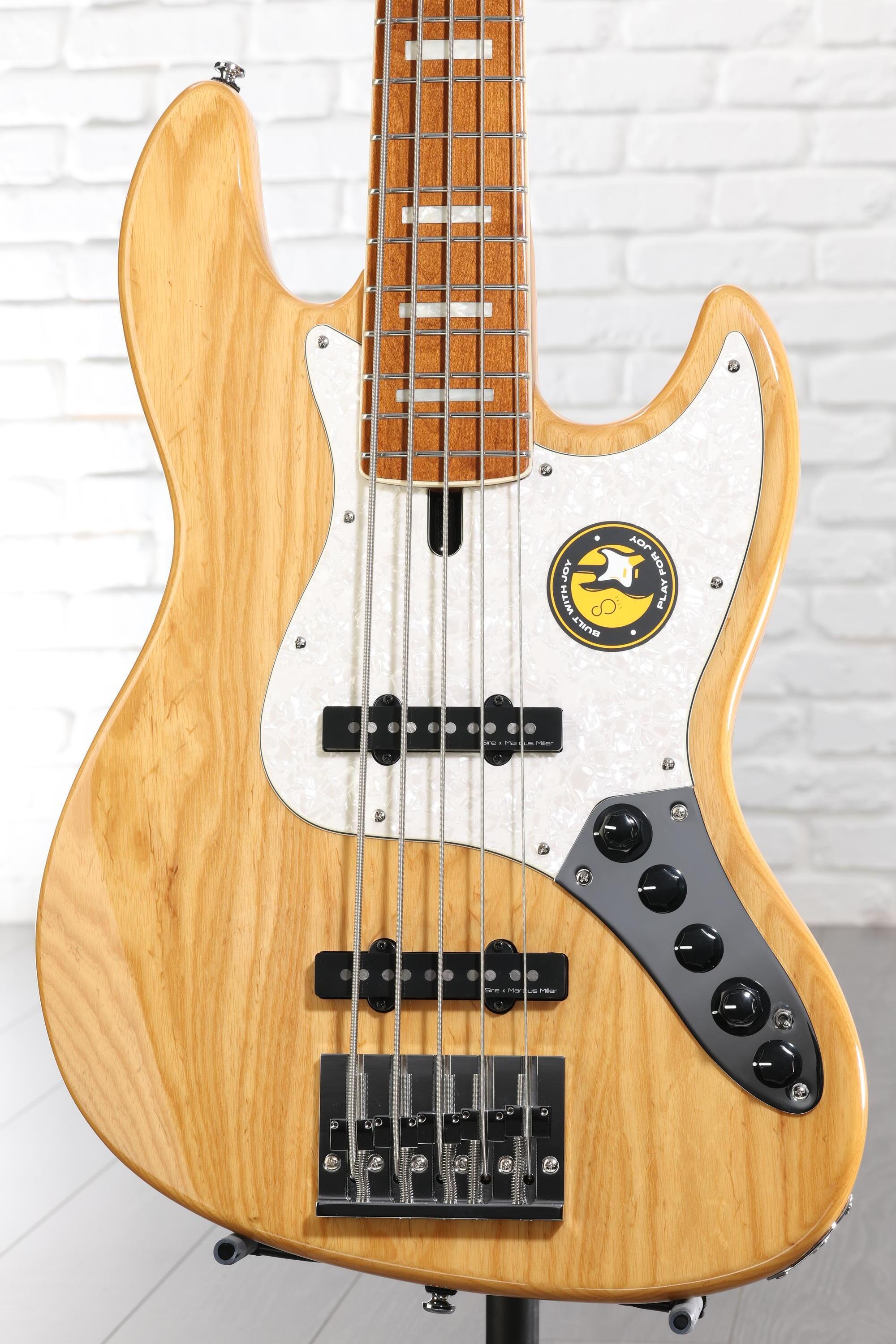 Sire Marcus Miller V8 5-string Bass Guitar - Natural | Sweetwater