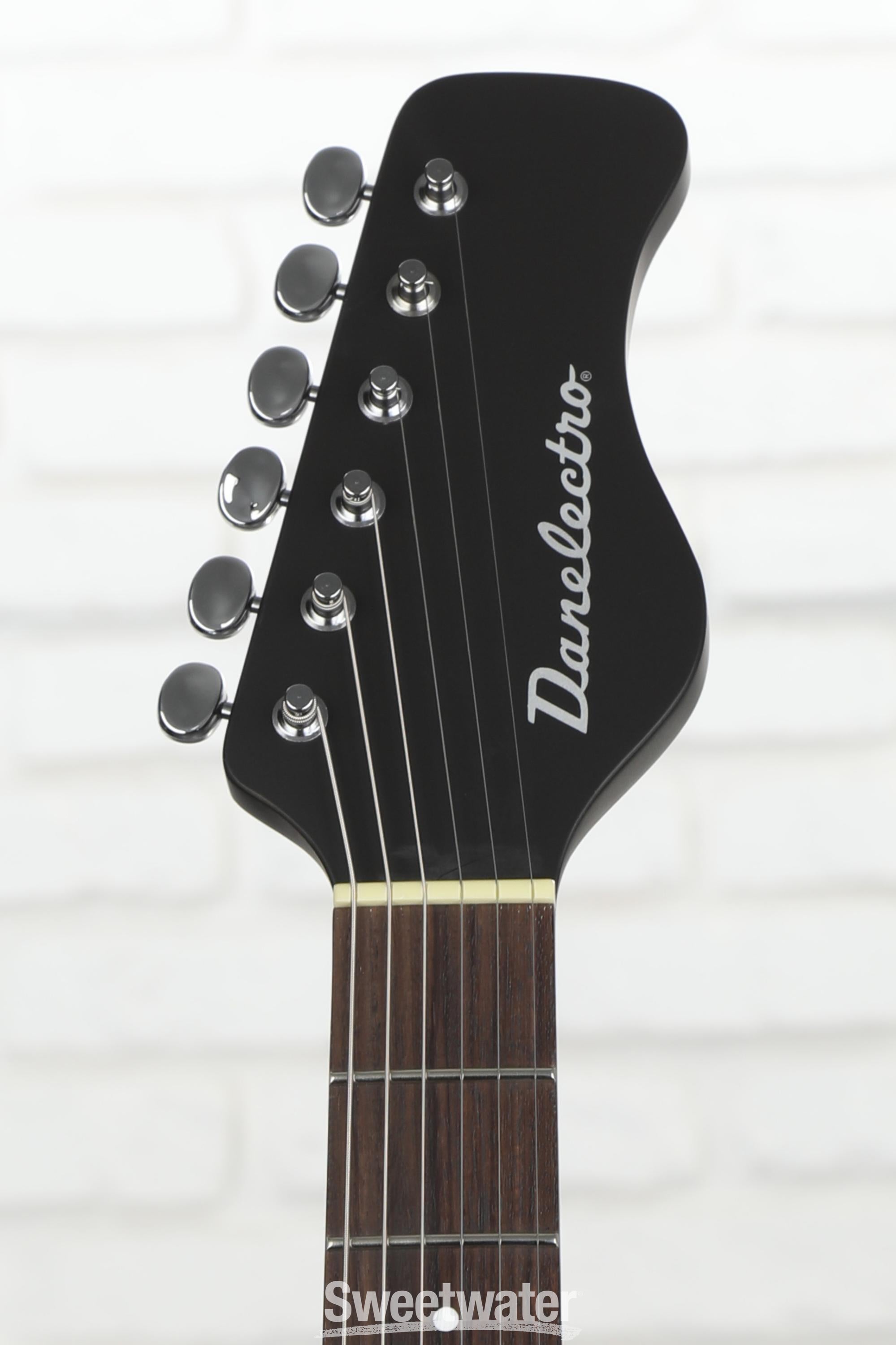 ギター Danelectro Sitar Swami Danelectro Sitar Red Crackle – United States