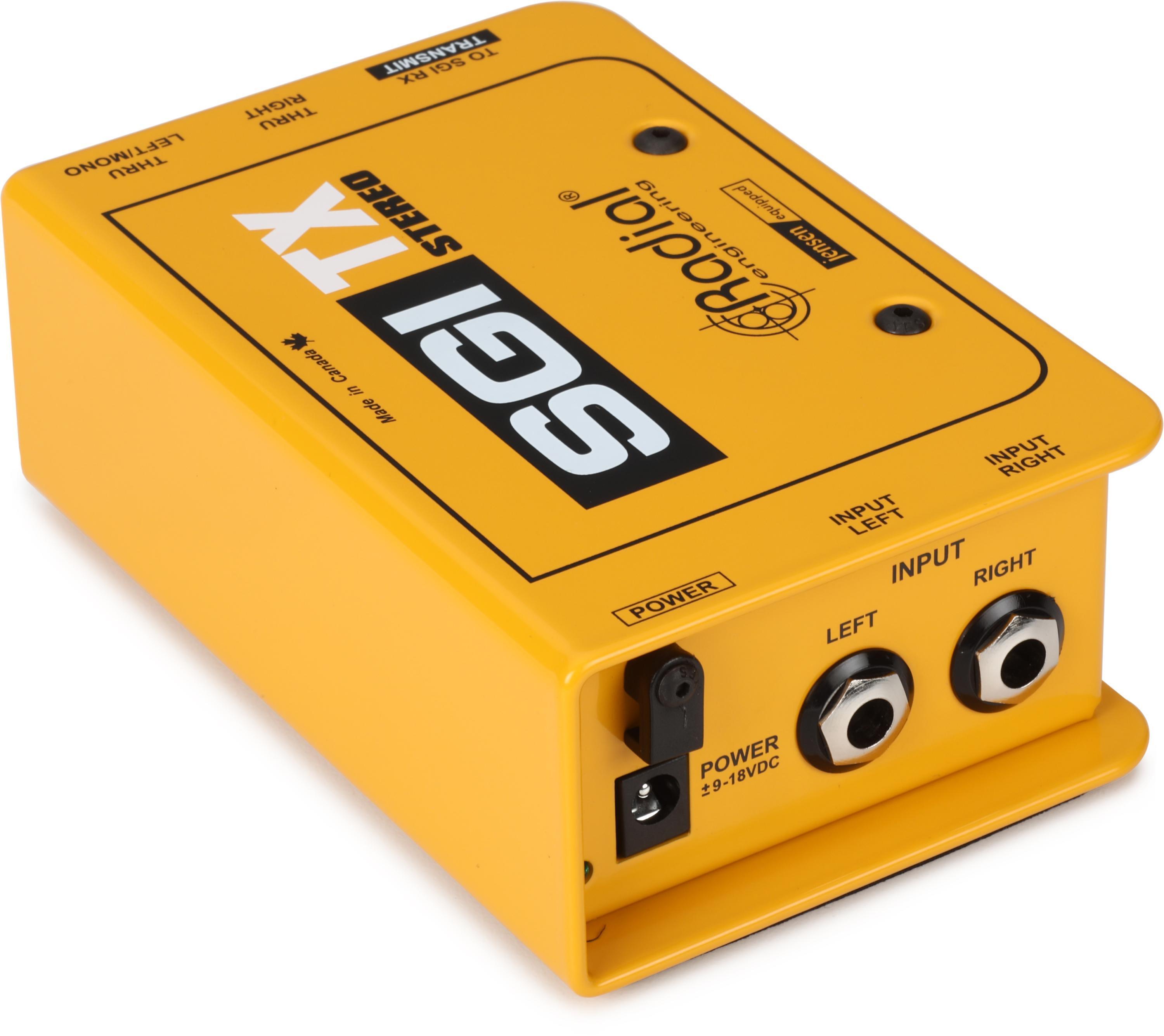 Radial SGI TX Stereo Transmitter for SGI Stereo Instrument Line