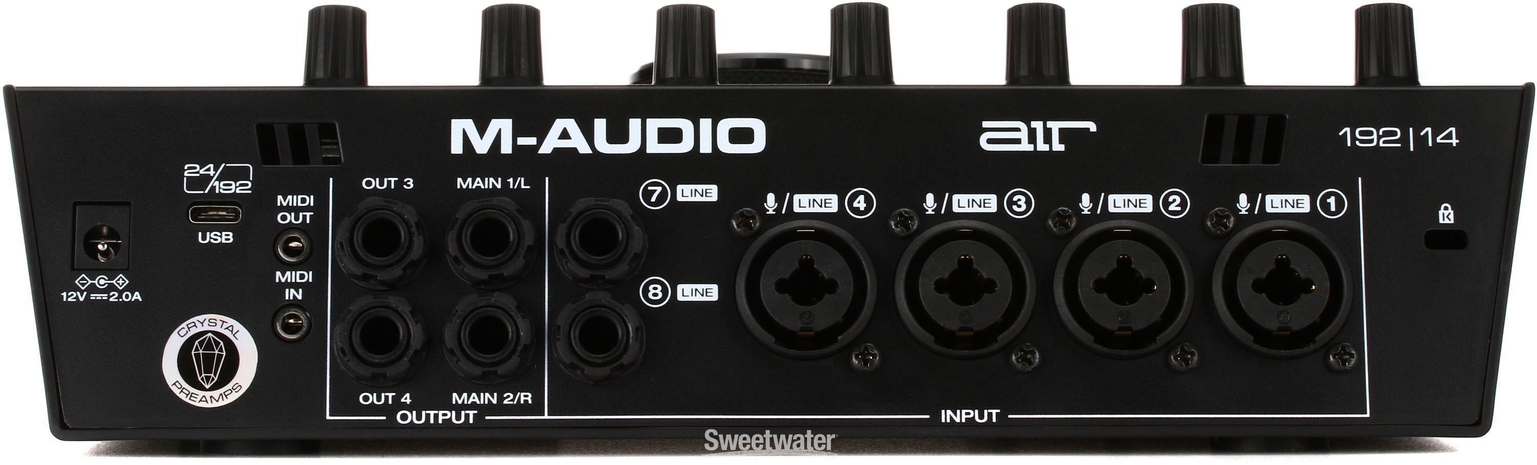 M-Audio AIR 192|14 USB Audio Interface | Sweetwater