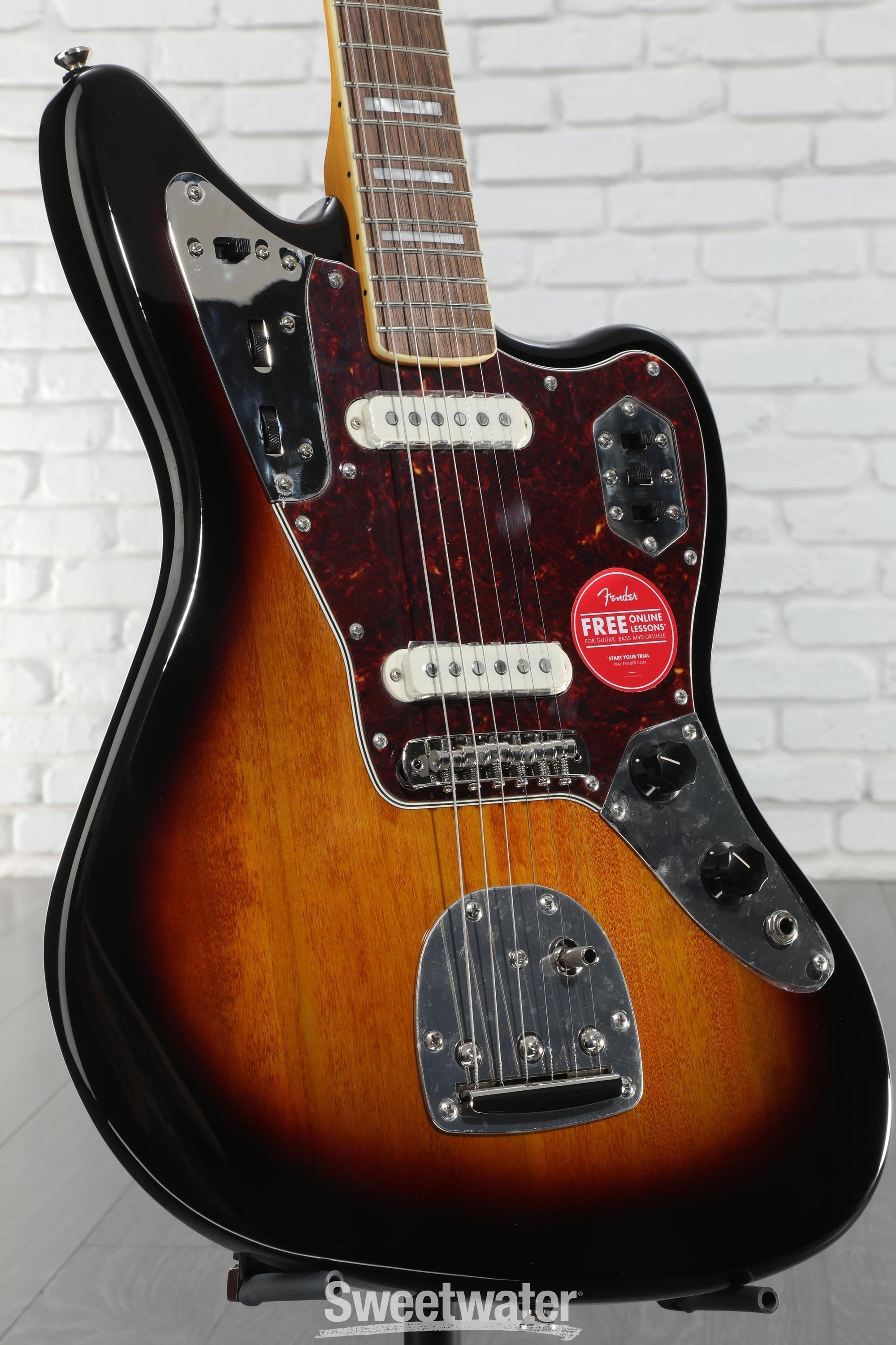 Squier　classic vibe 70's jaguar ジャガー Squier Classic Vibe '70s Jaguar Blue Sparkle – Chicago Music