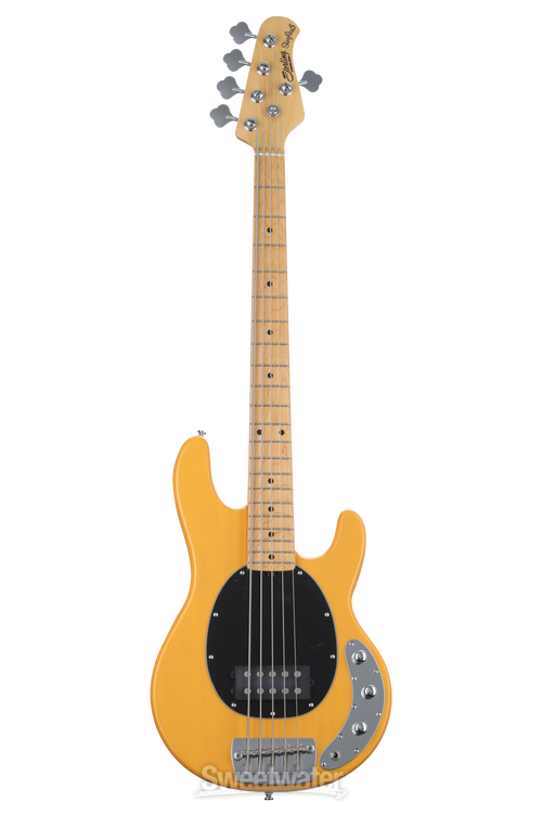 Sterling By Music Man StingRay Classic RAY25CA 5-string Bass Guitar -  Butterscotch