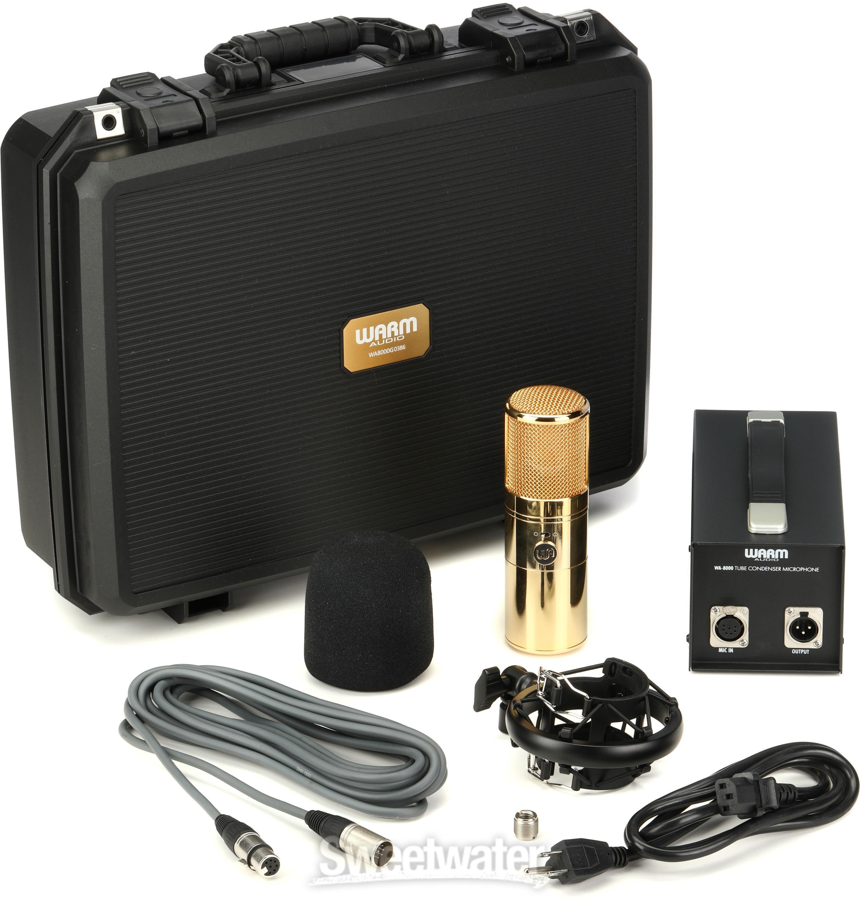 Warm Audio WA-8000 Large-diaphragm Tube Condenser Microphone Warm Audio WA-8000 Large-diaphragm Tube Condenser Microphone