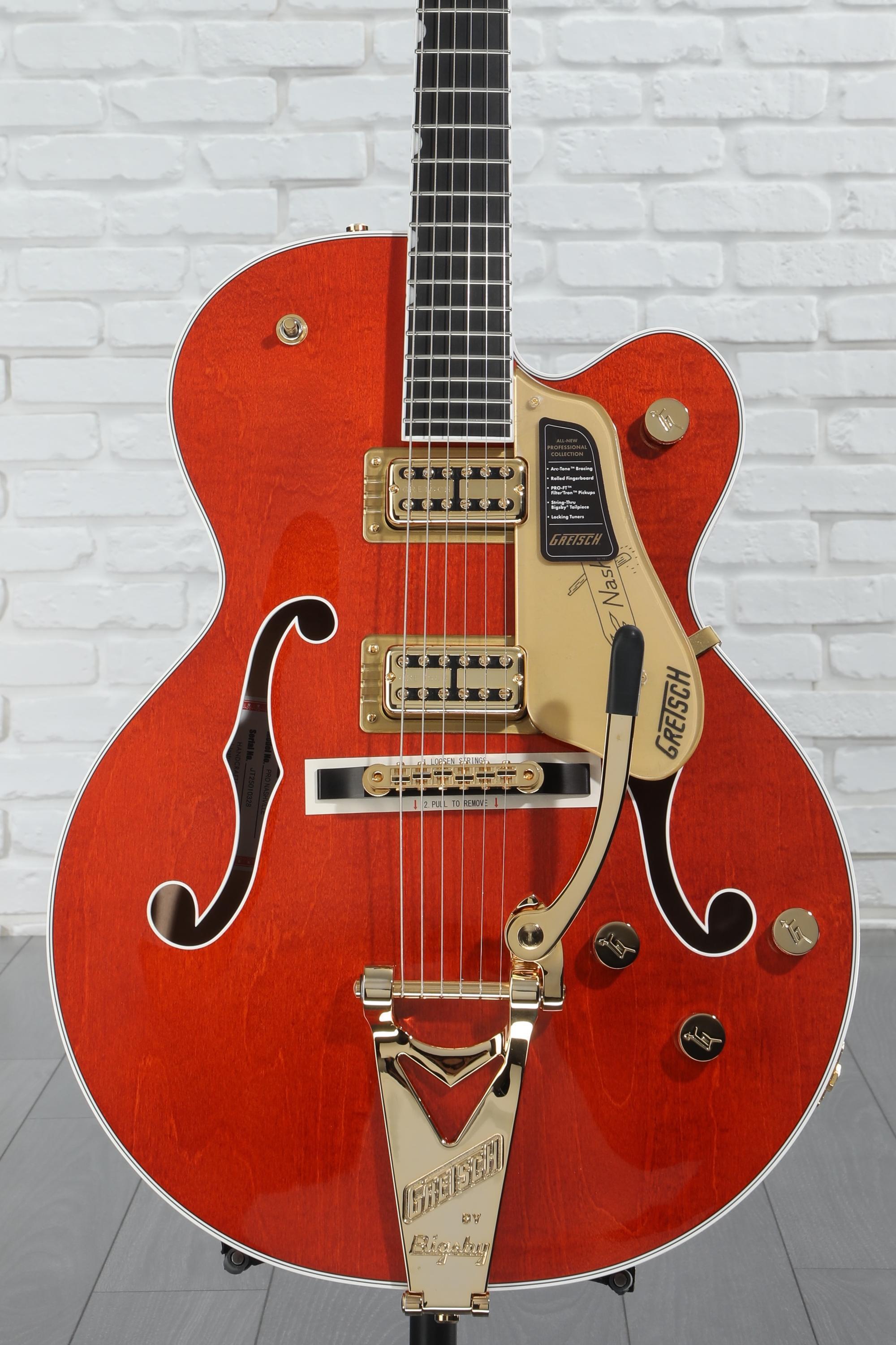 GRETSCH G6120 DSW／Nashville ／W.Orange Hollow Body :: Nashville® Hollow Body with String-Thru
