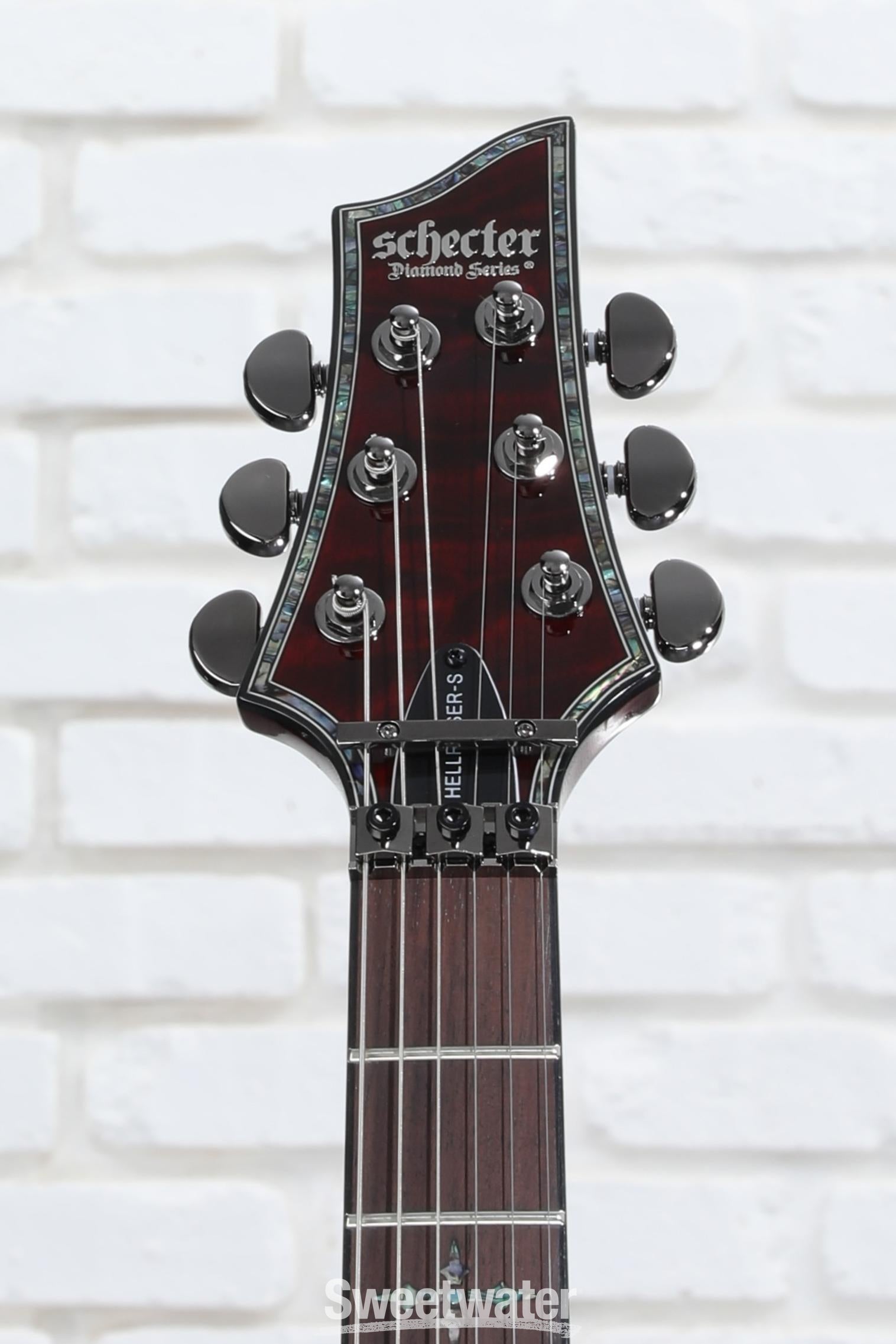 Schecter Hellraiser C-1 FR-S Electric Guitar - Black Cherry