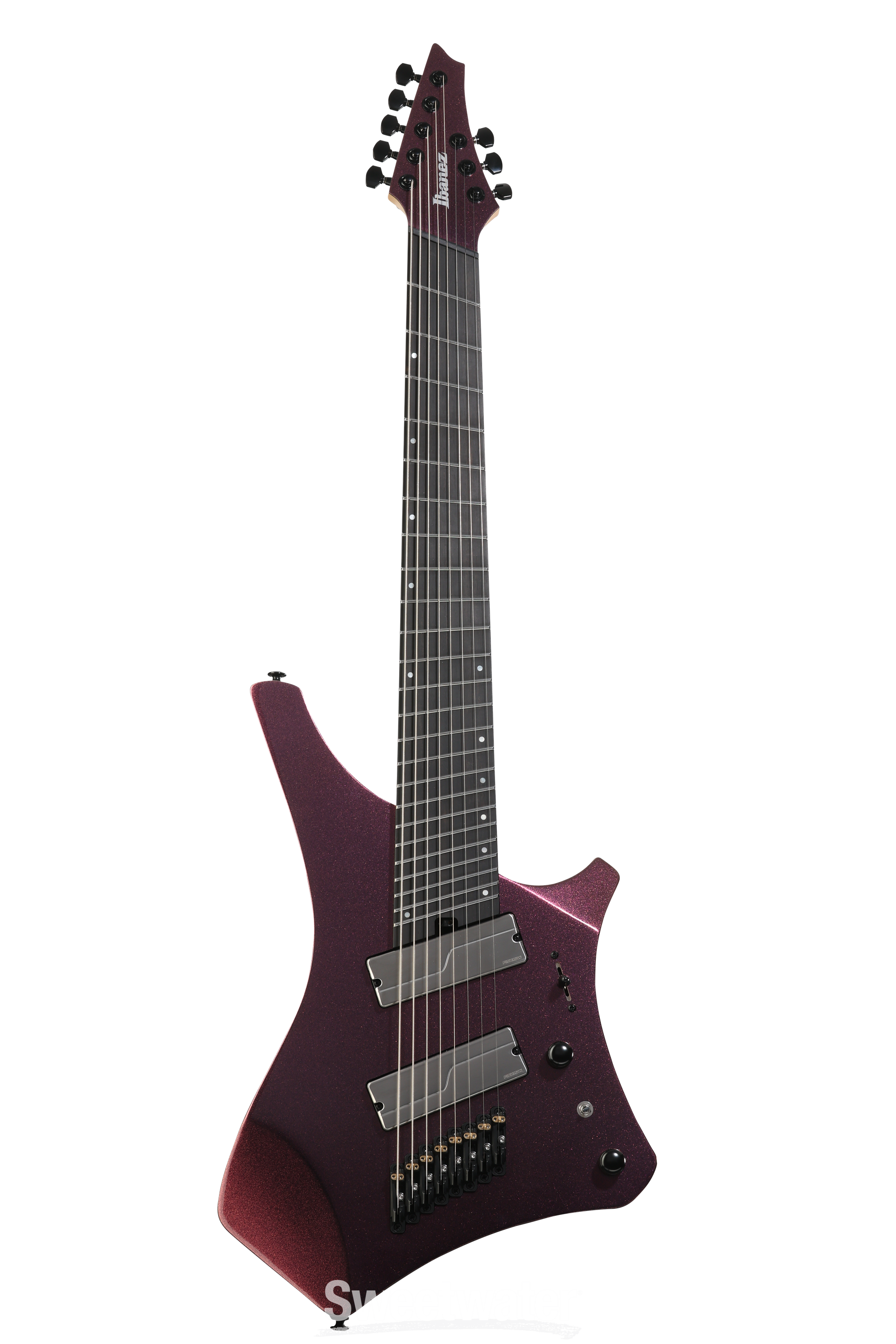 Ibanez Alpha A528 Multi-scale 8-string Electric Guitar - Coral