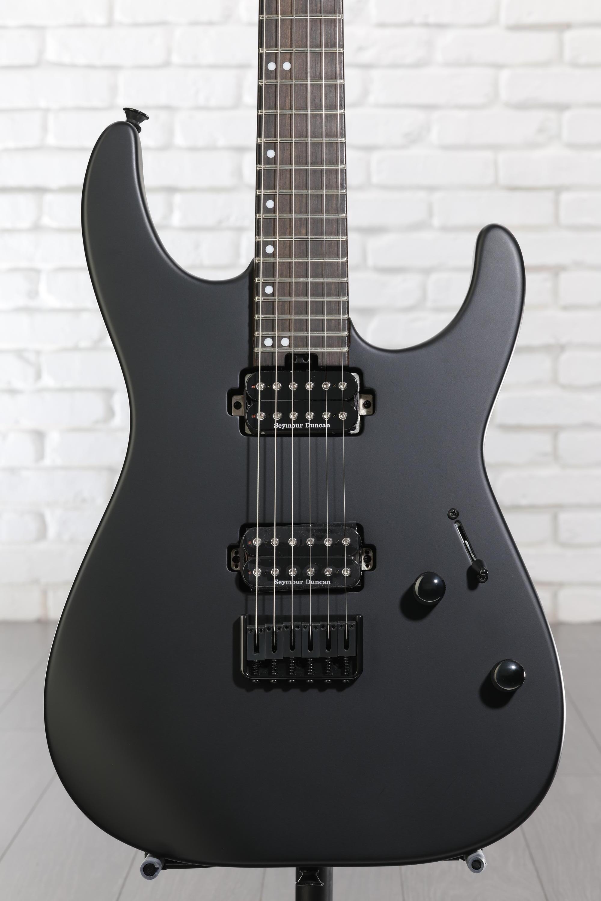 Charvel Pro-Mod DK24 HH HT Electric Guitar - Satin Black | Sweetwater