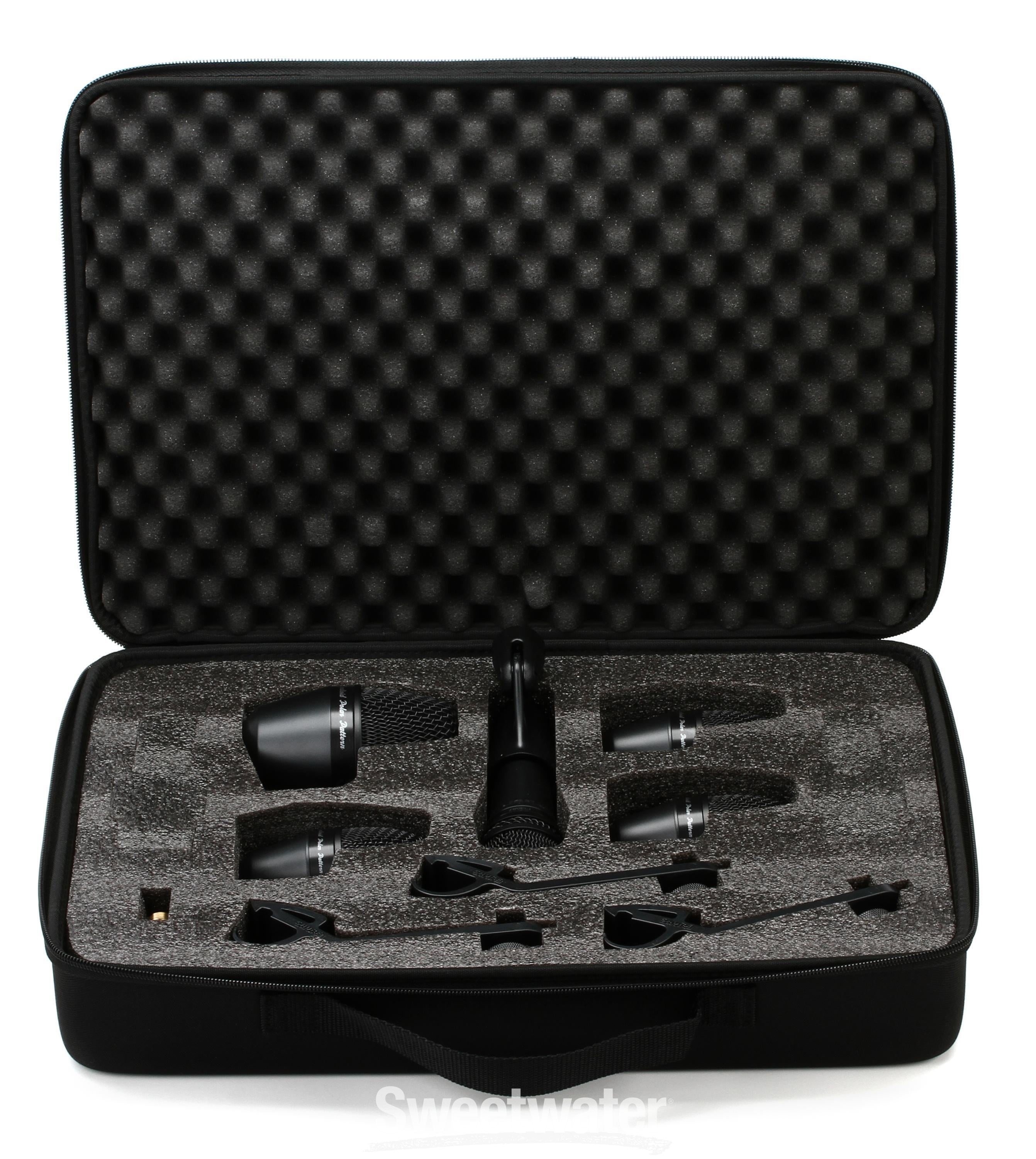 Shure PGADRUMKIT5 5-piece Drum Microphone Kit Reviews | Sweetwater