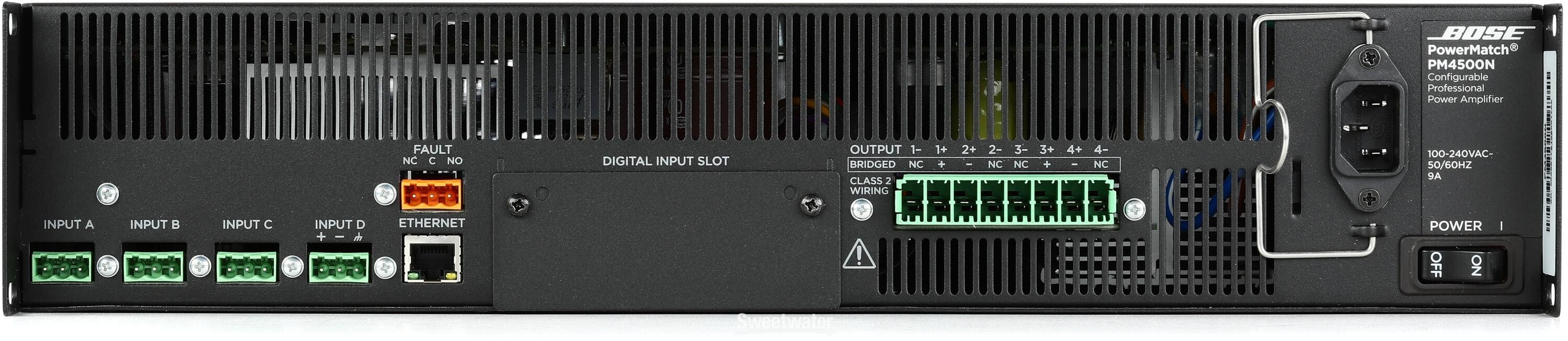 BOSE PM4500N パワーアンプ Bose Professional PowerMatch PM4500N Power Amplifier