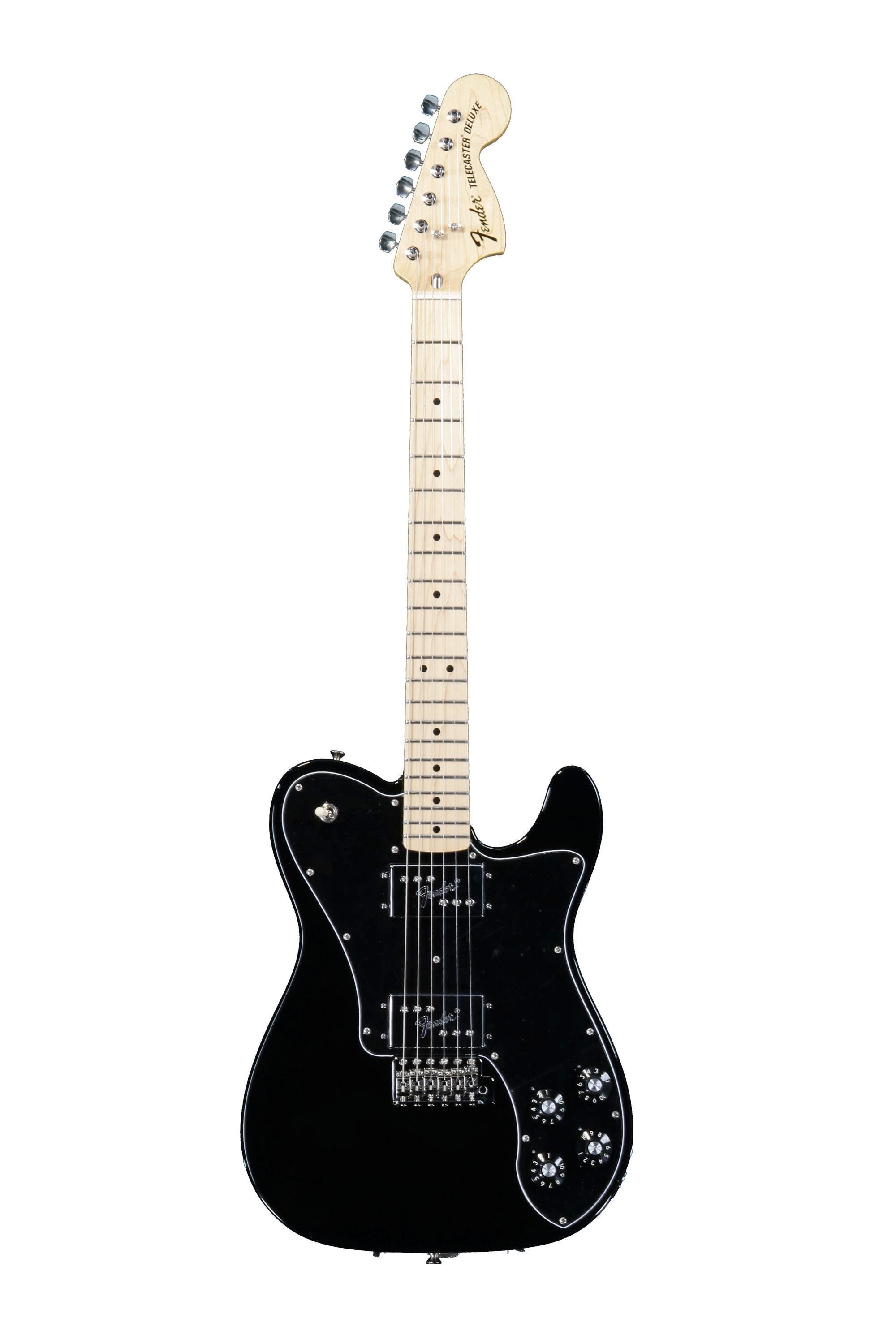 Fender telecaster deluxe deals black