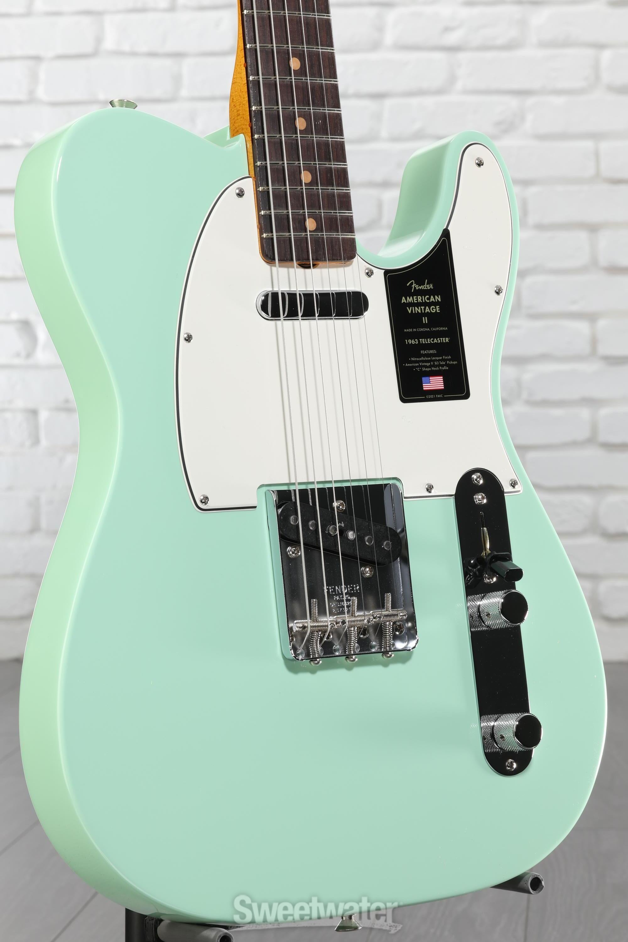 Fender American Vintage II 1963 Telecaster Electric Guitar - Surf