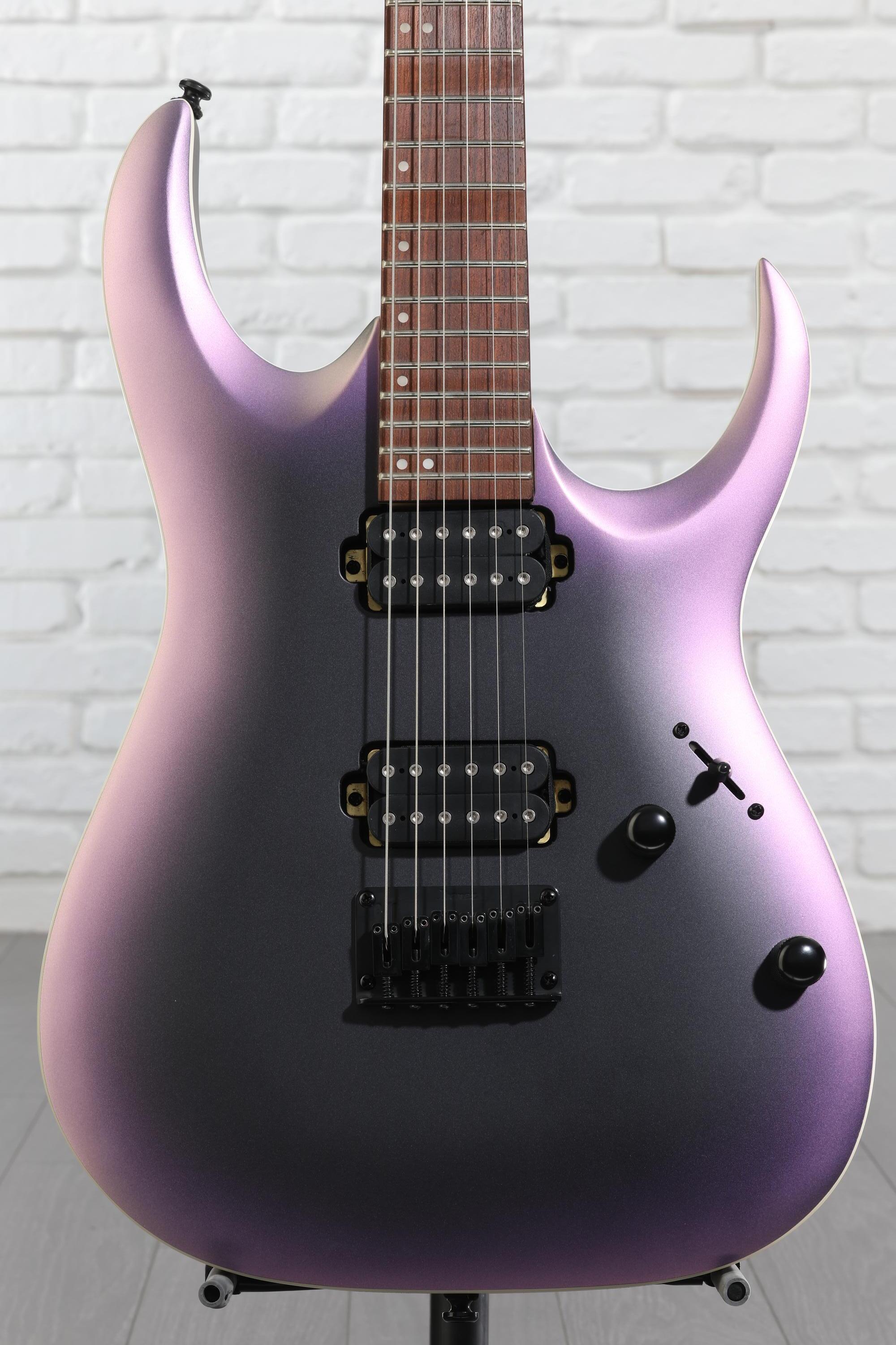 Ibanez Standard RGA42EX Electric Guitar - Black Aurora Burst Matte