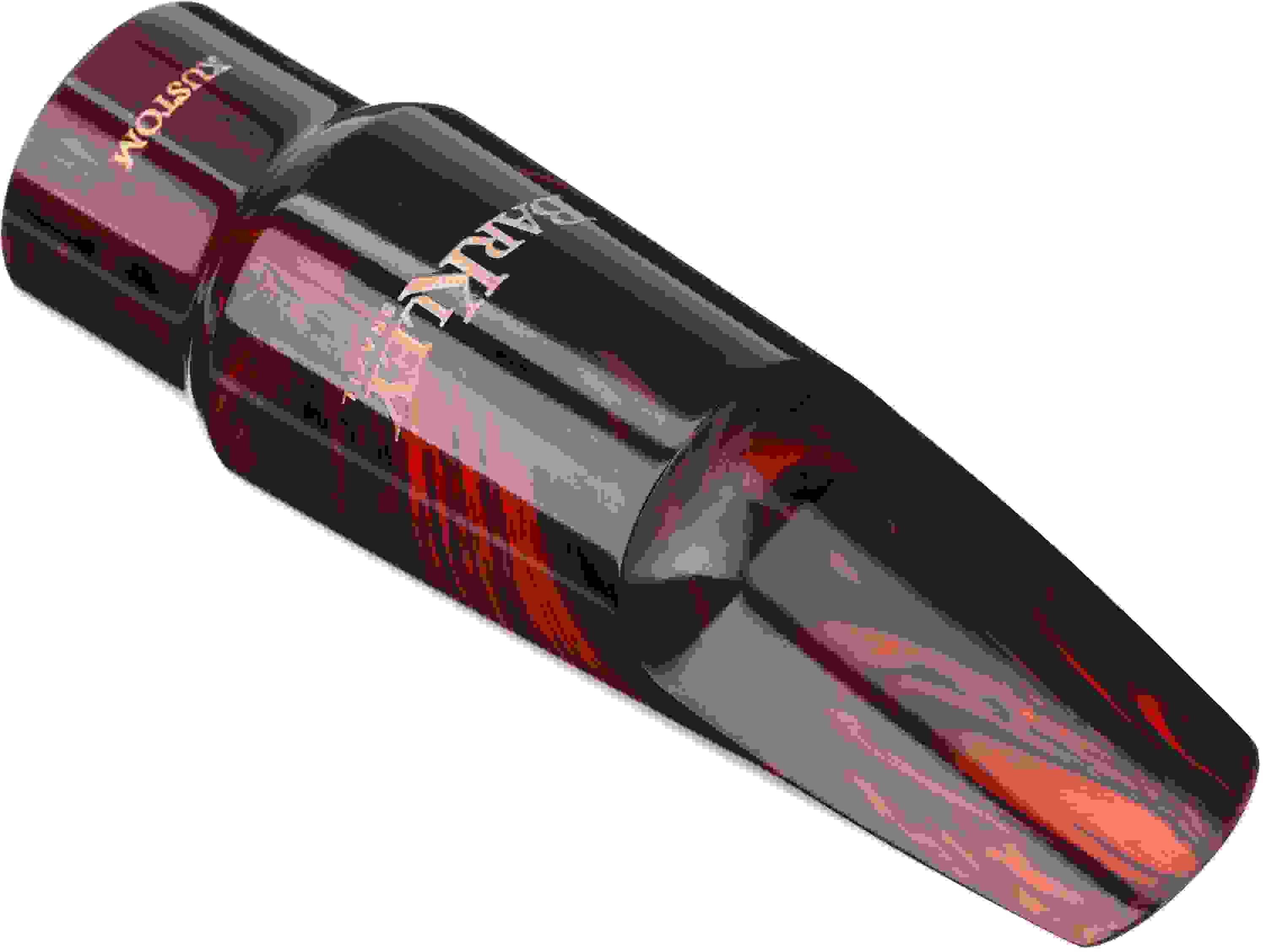 Barkley Pop Kustom Alto Saxophone Mouthpiece - 7, Red/Black, Sweetwater Exclusive