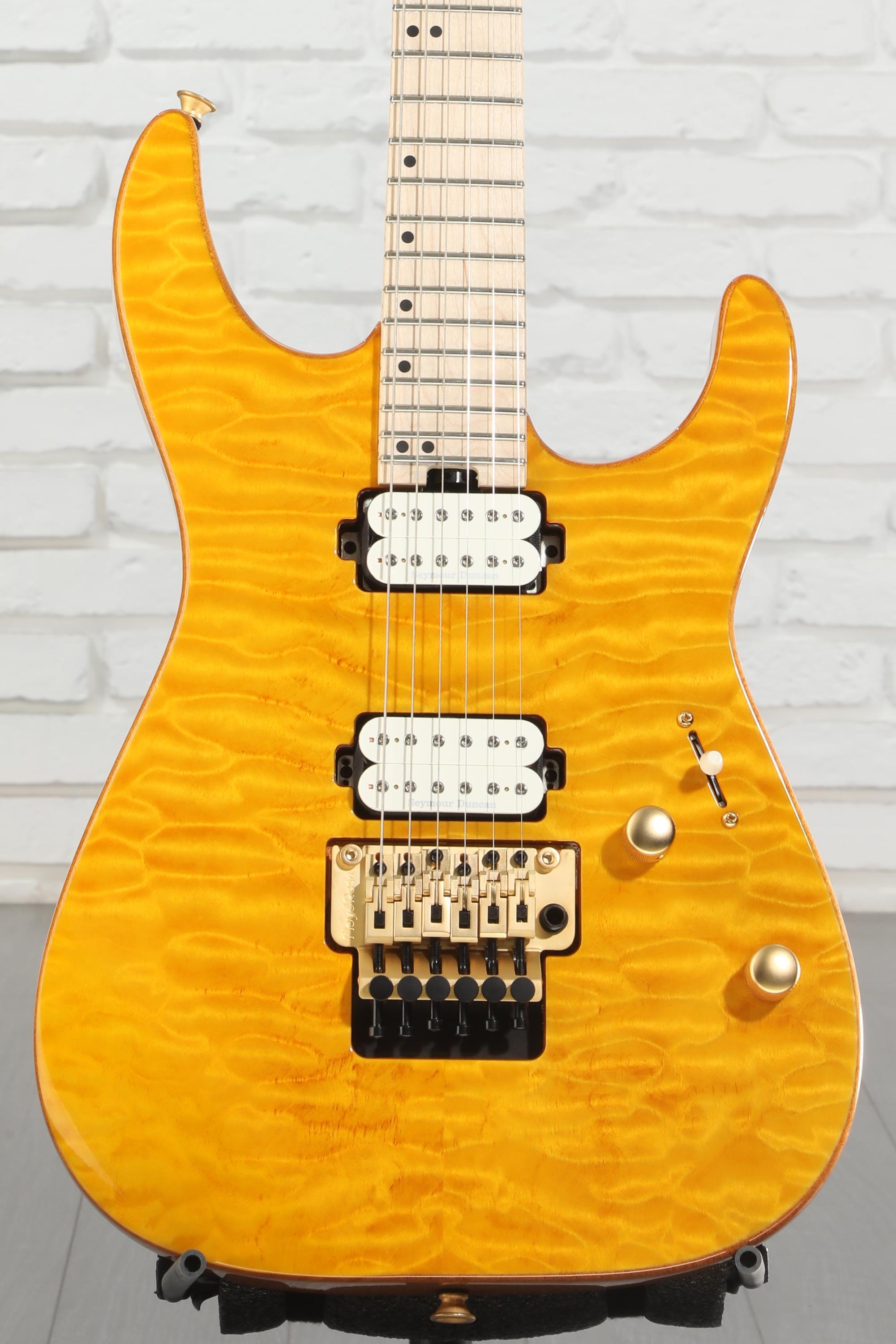 Charvel Pro-Mod DK24 HH FR - Dark Amber | Sweetwater