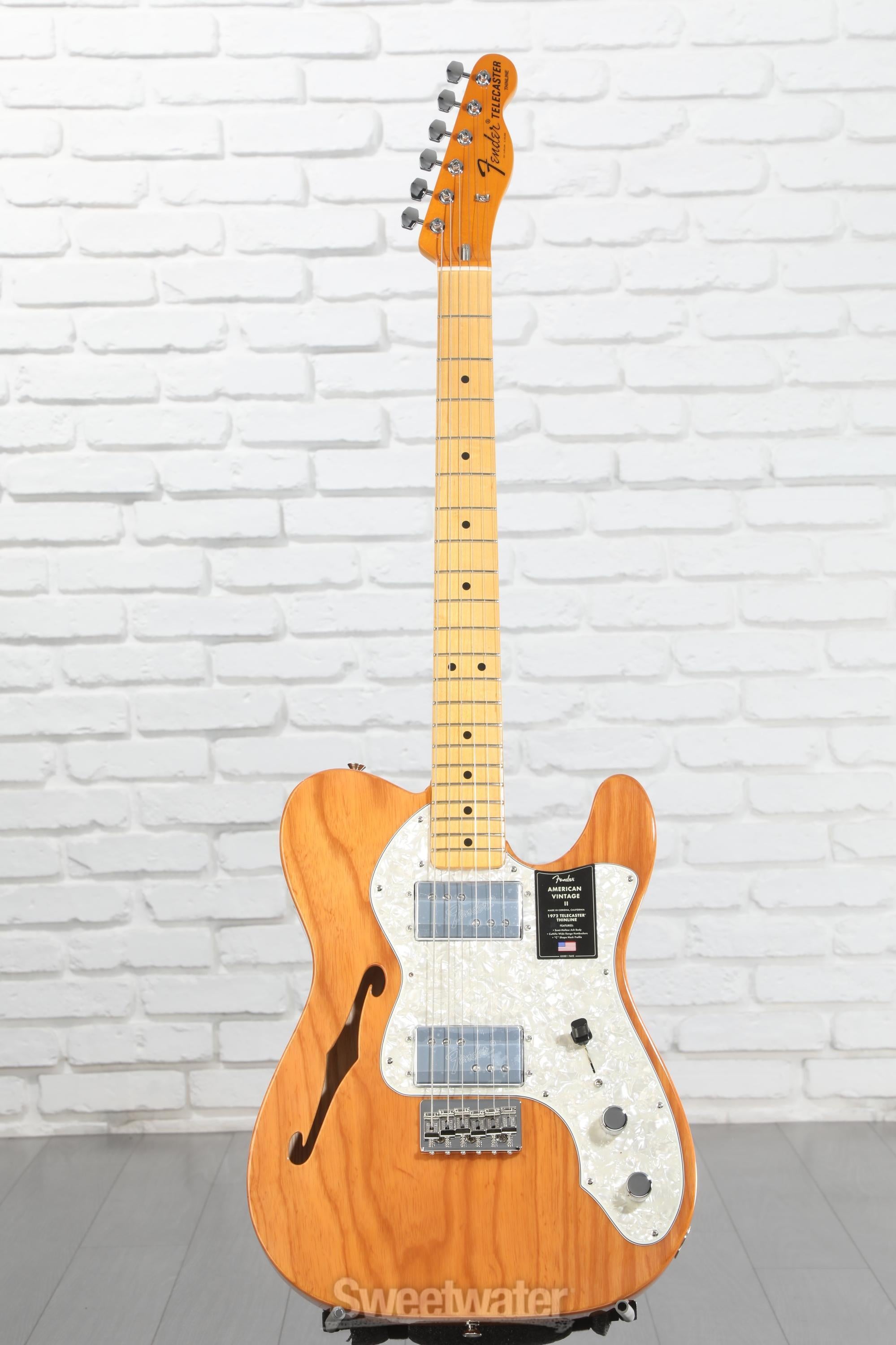 フェンダー American Vintage II 1972 テレキャスター Amazon.com: Fender American Vintage II 1972 Telecaster Thinline