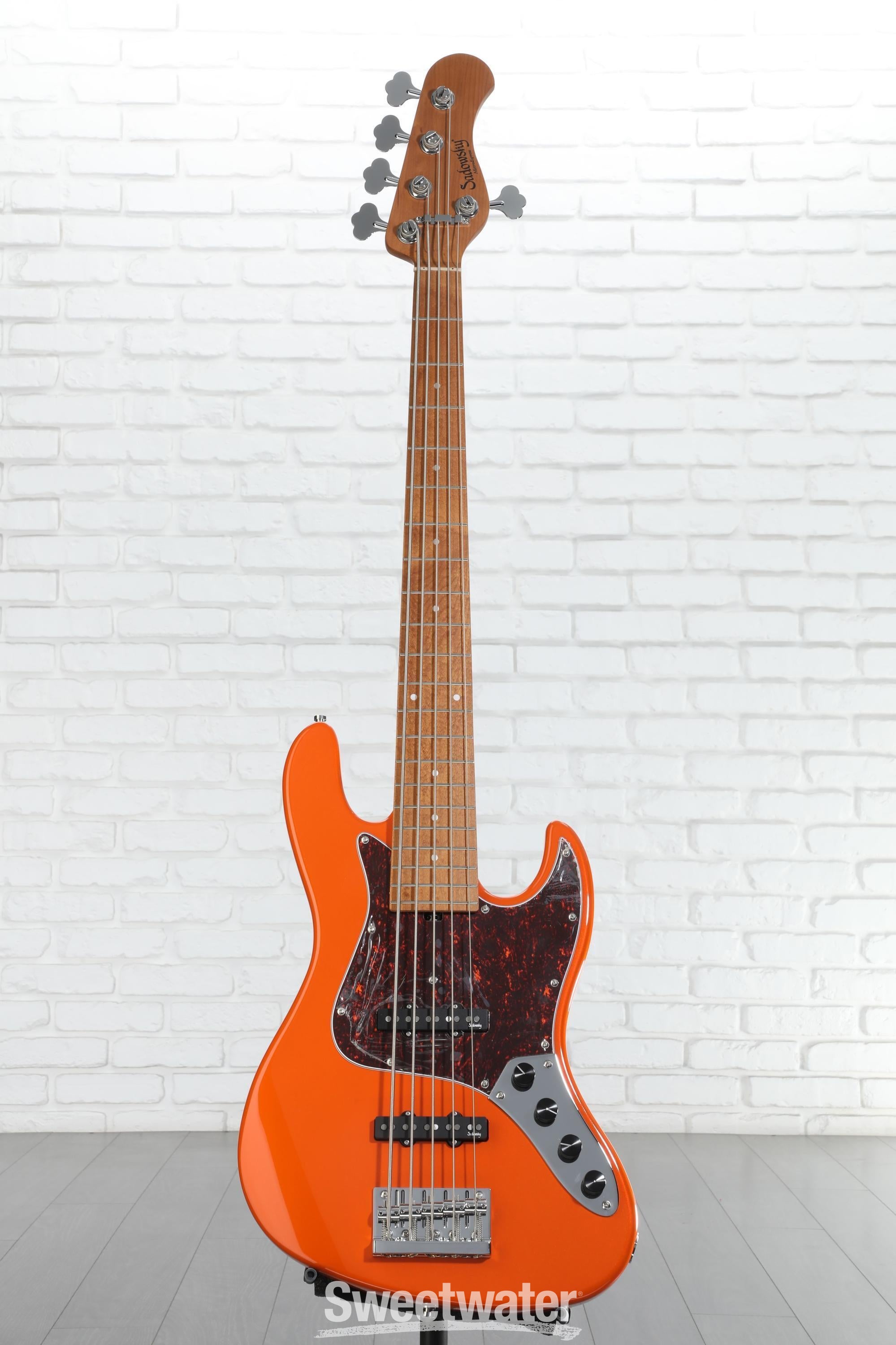 Sadowsky TYO エレキベース 5弦ベース キャンディアップルオレンジ Sadowsky MetroExpress Vintage JJ 5-string Bass Guitar - Solid