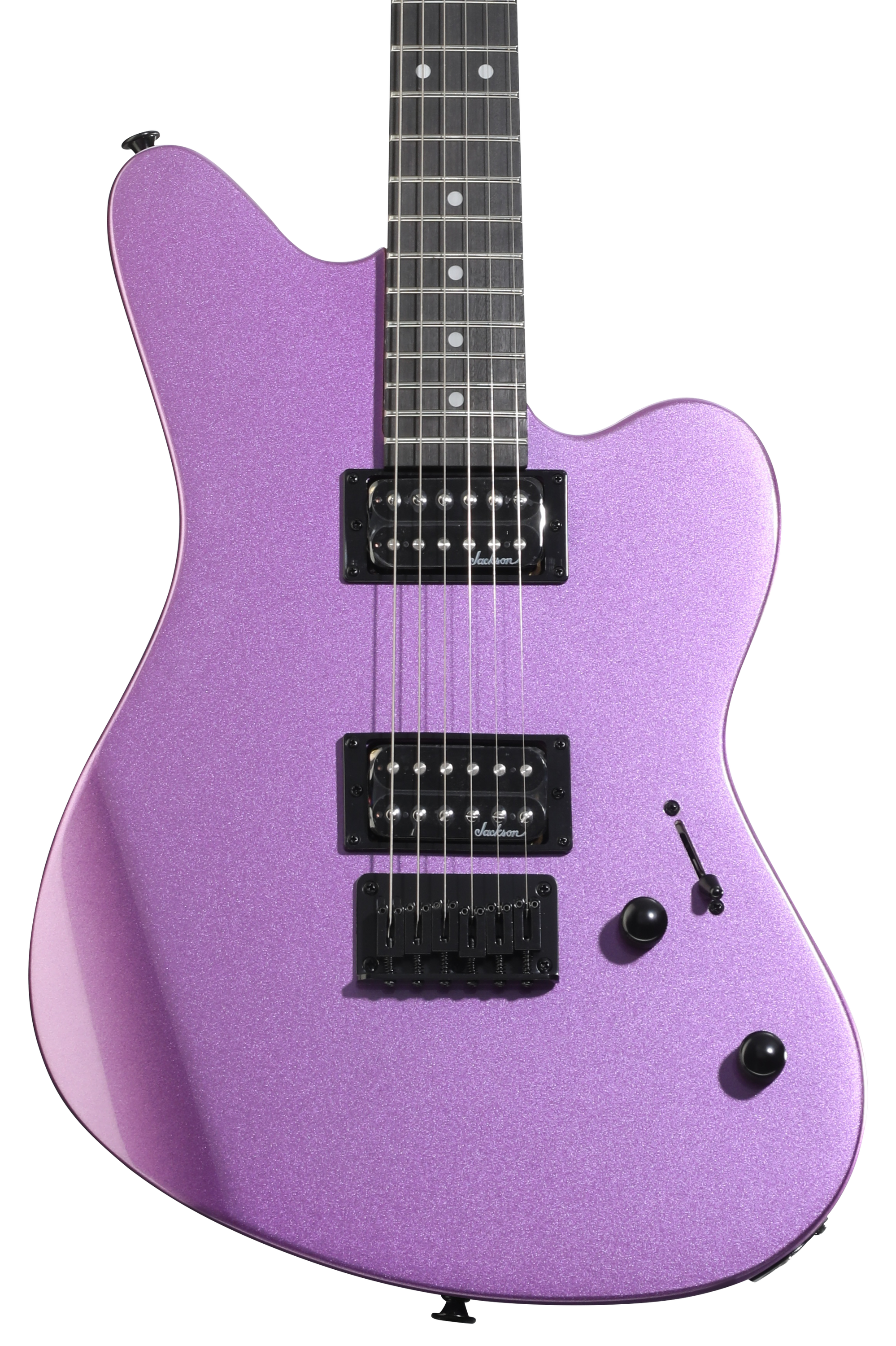 Jackson JS22 Surfcaster HT Electric Guitar - Metallic Purple