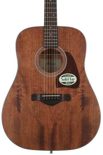 Ibanez AW54 Acoustic Guitar - Open Pore Natural
