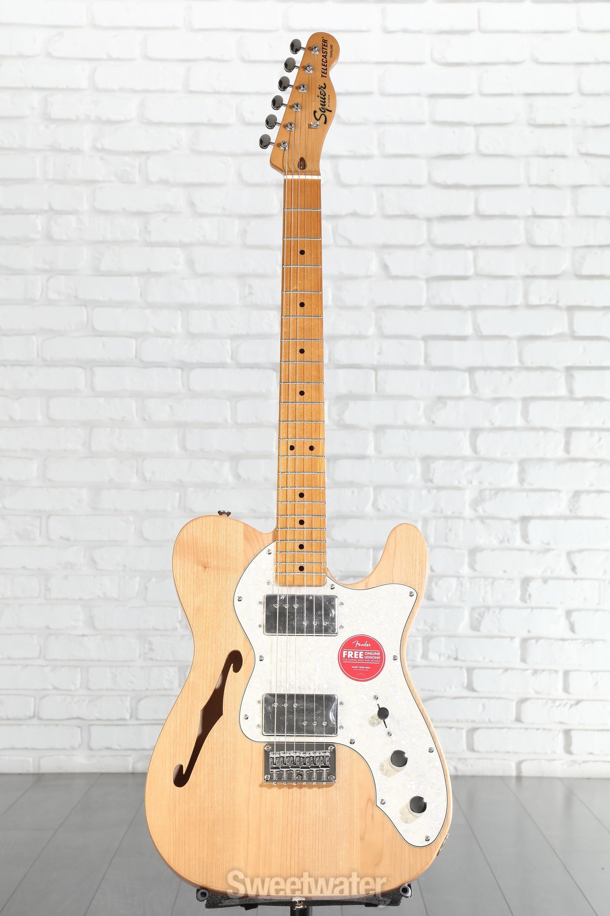 Squier Classic Vibe '70s Telecaster Thinline - Natural | Sweetwater