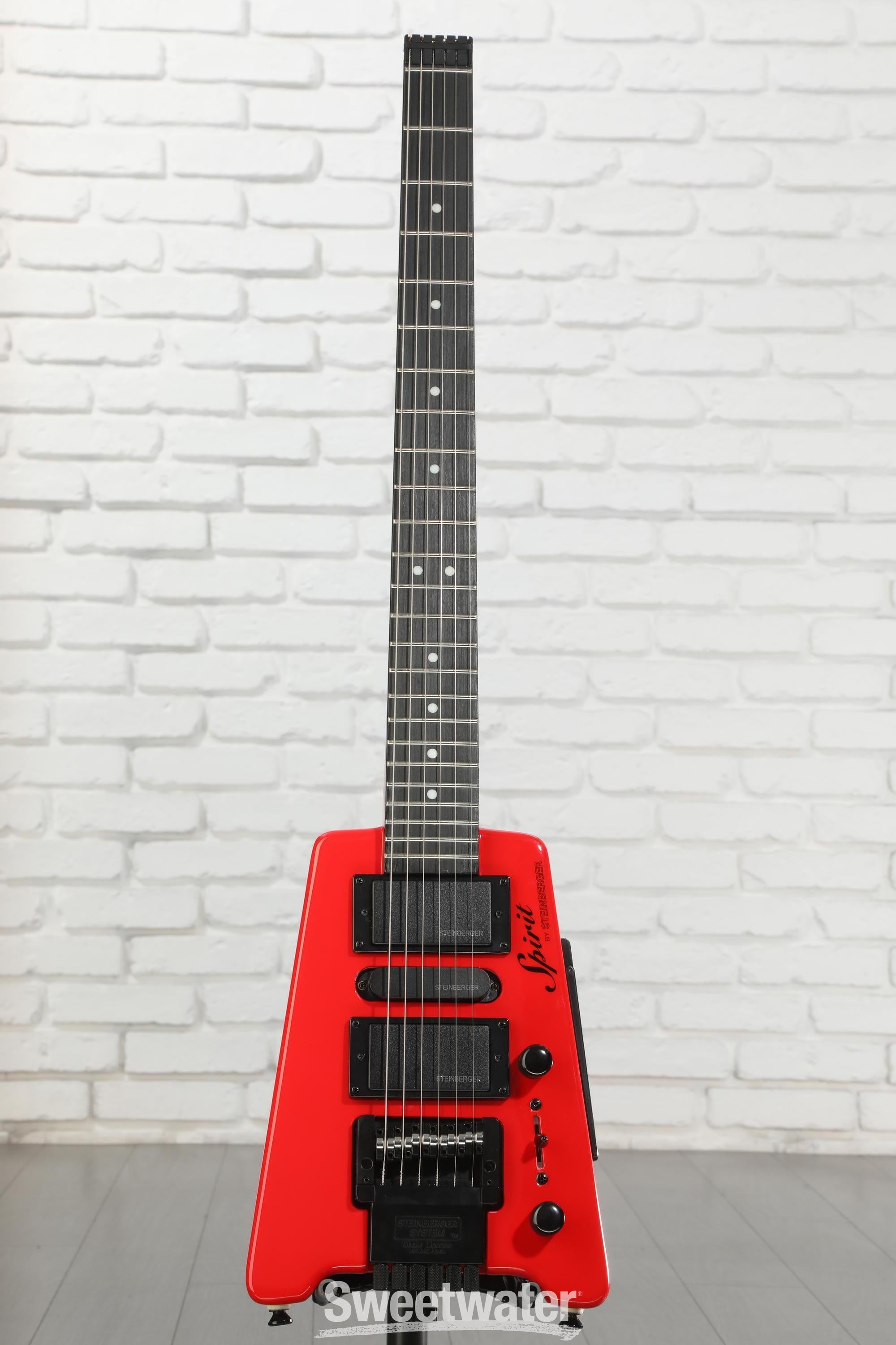 Steinberger Spirit GT-PRO Deluxe Electric Guitar - Hot Rod Red