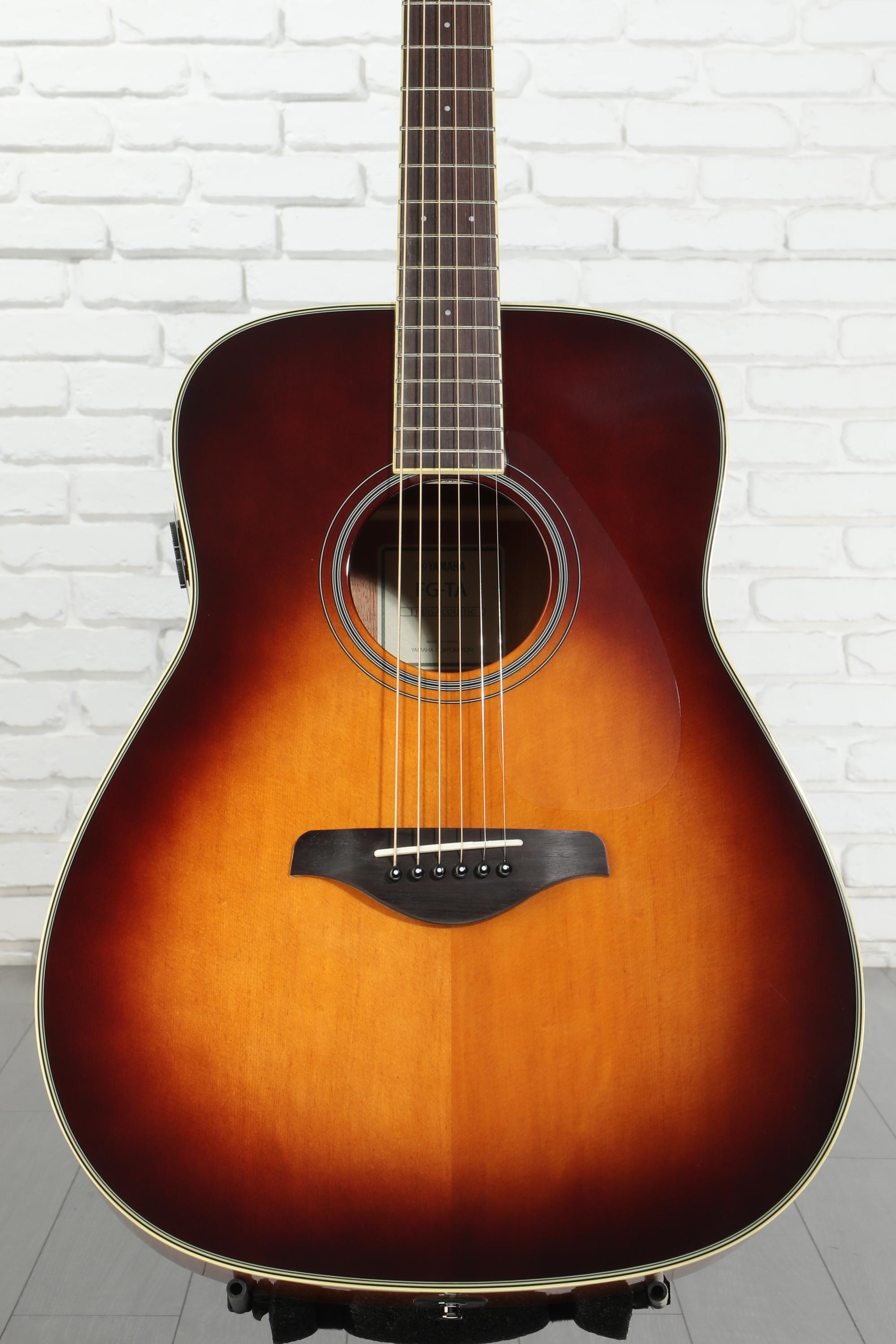 Yamaha FG-TA TransAcoustic Dreadnought Acoustic-electric Guitar