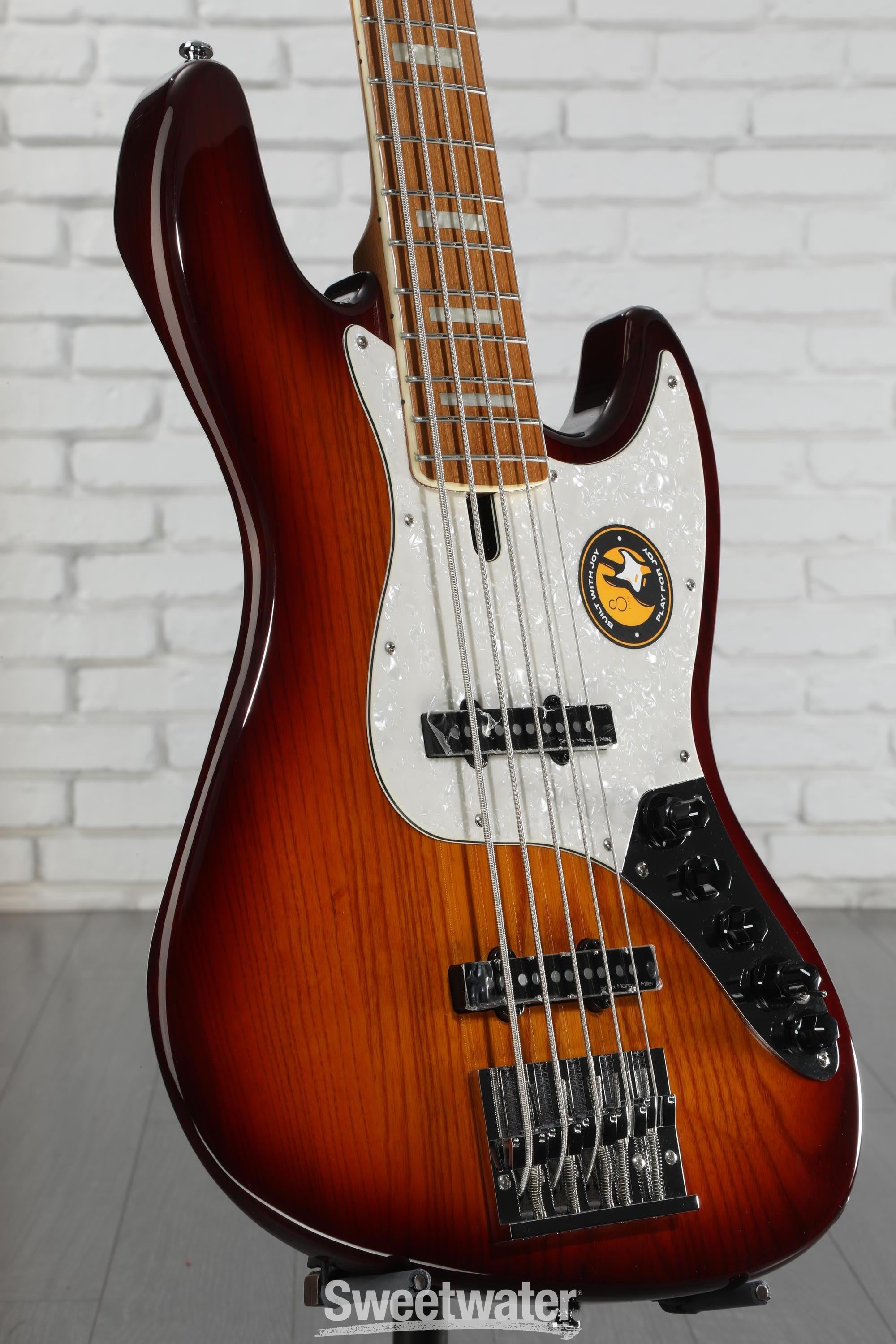Sire Marcus Miller V8 5-string Bass Guitar - Tobacco