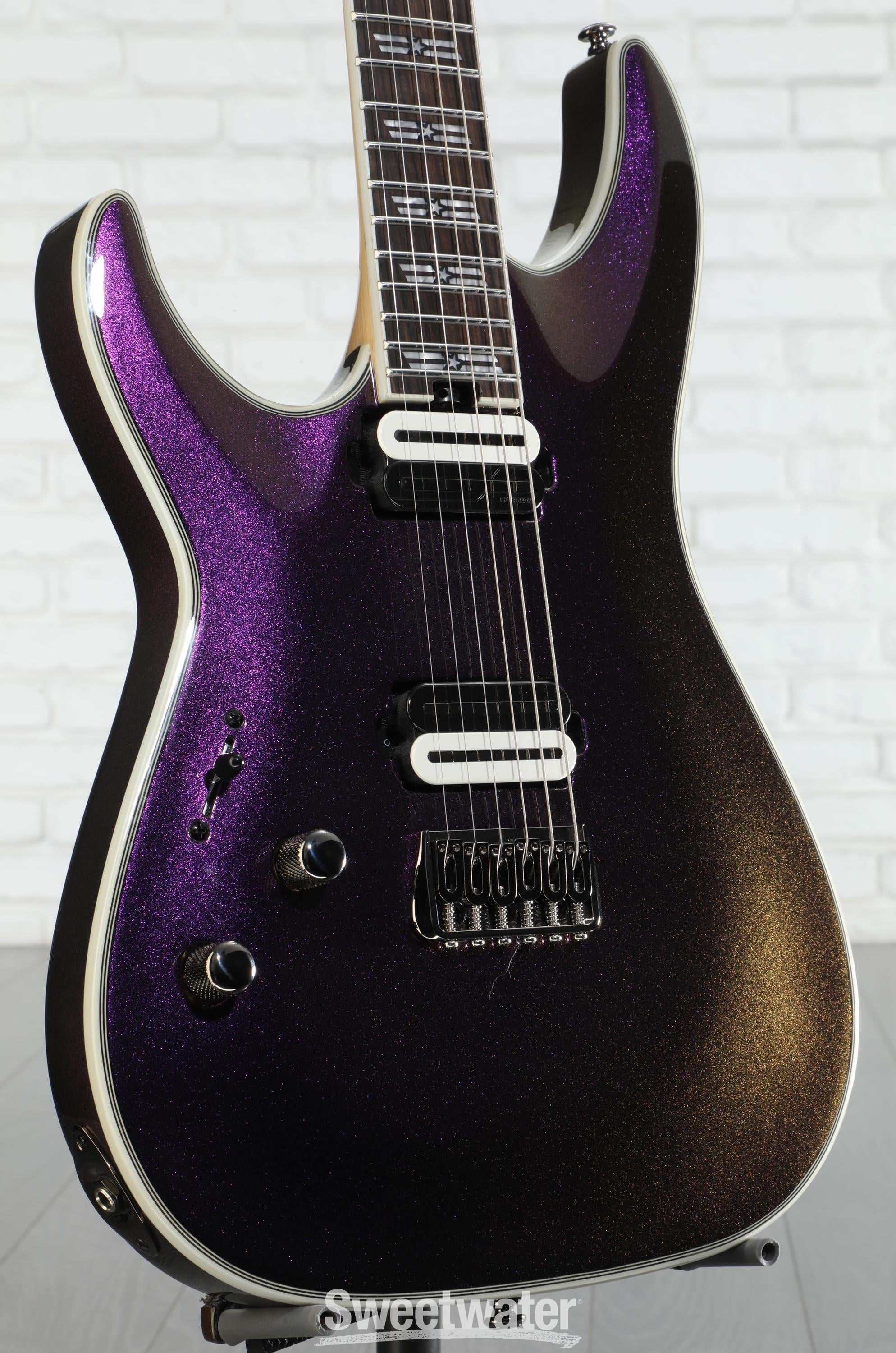 SCHECTER KOA ストラト lefty Schecter Guitar Research E-1 Koa Left Handed Solid Body
