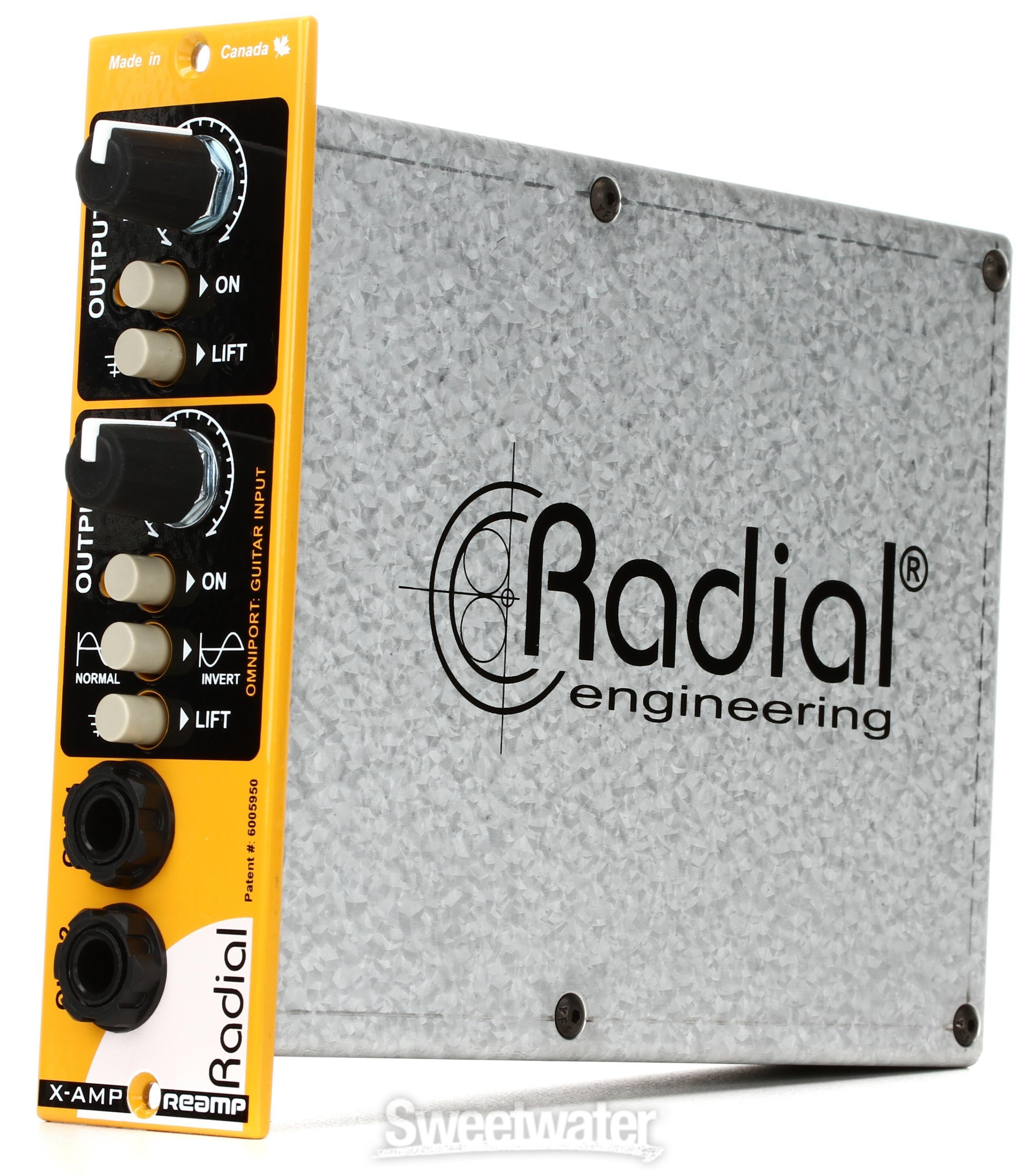 Radial X-Amp 500 Series Re-amping Distro Module | Sweetwater