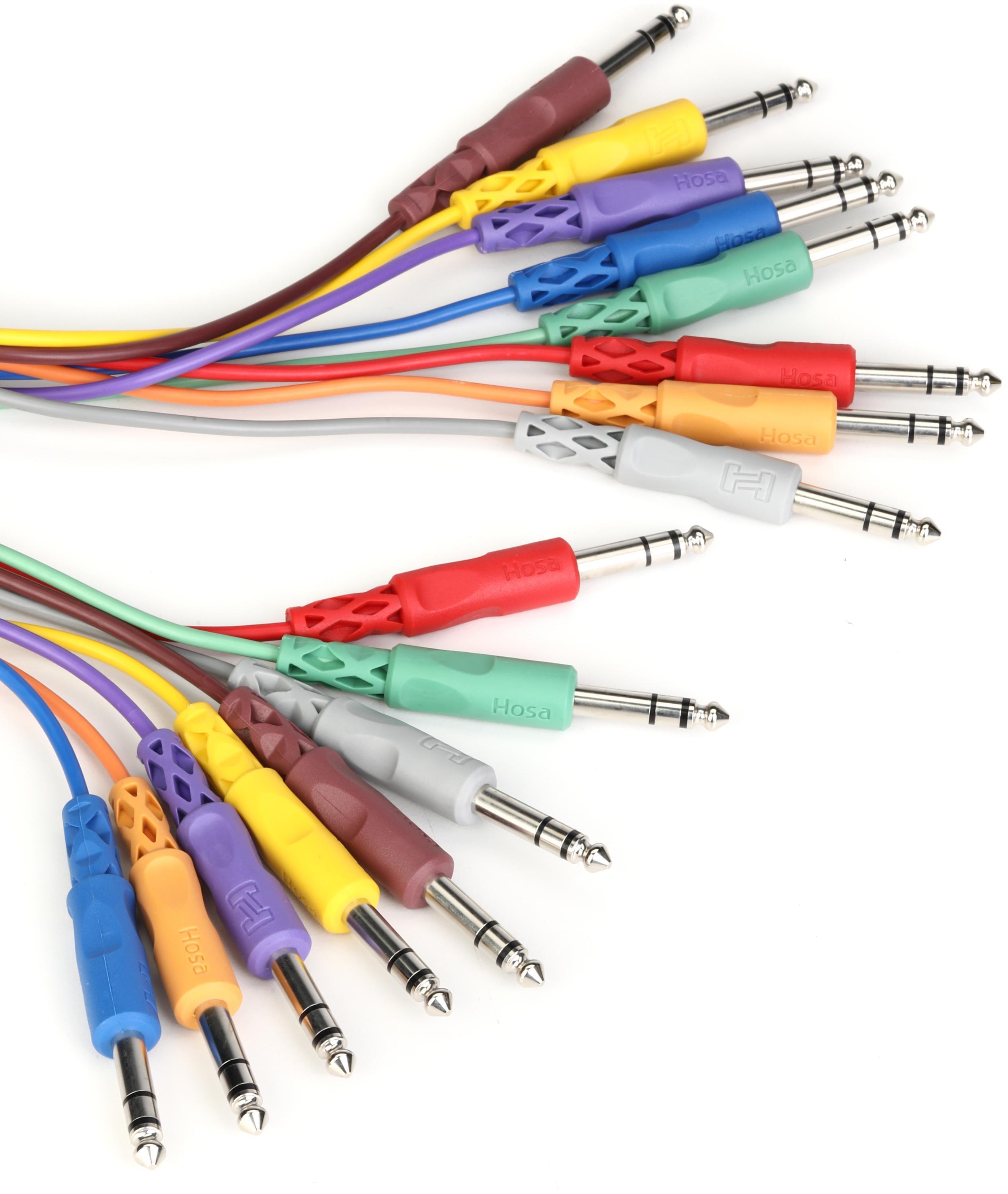 Hosa CSS-801 8-channel 1/4-inch TRS Male Snake - 3.3 foot | Sweetwater