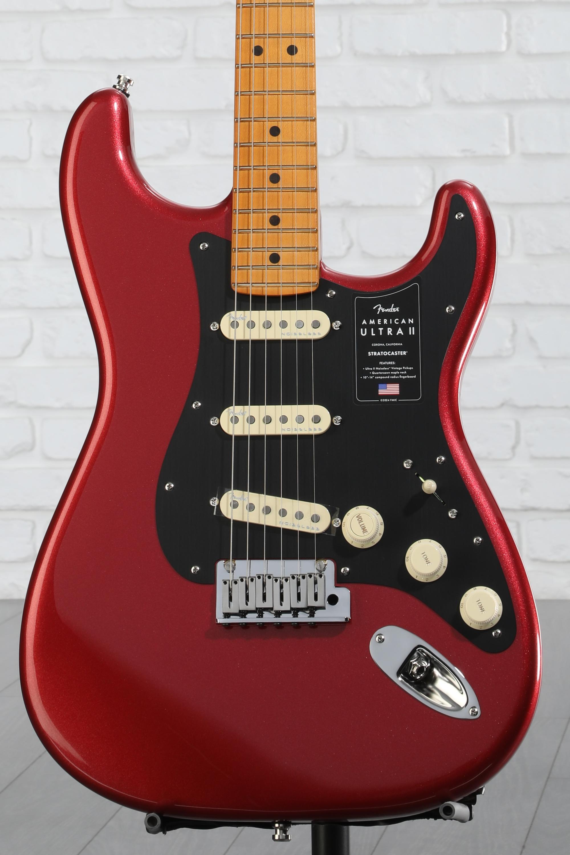 柔らかい II Ultra American Fender Stratocaster Guitar Electric ギター