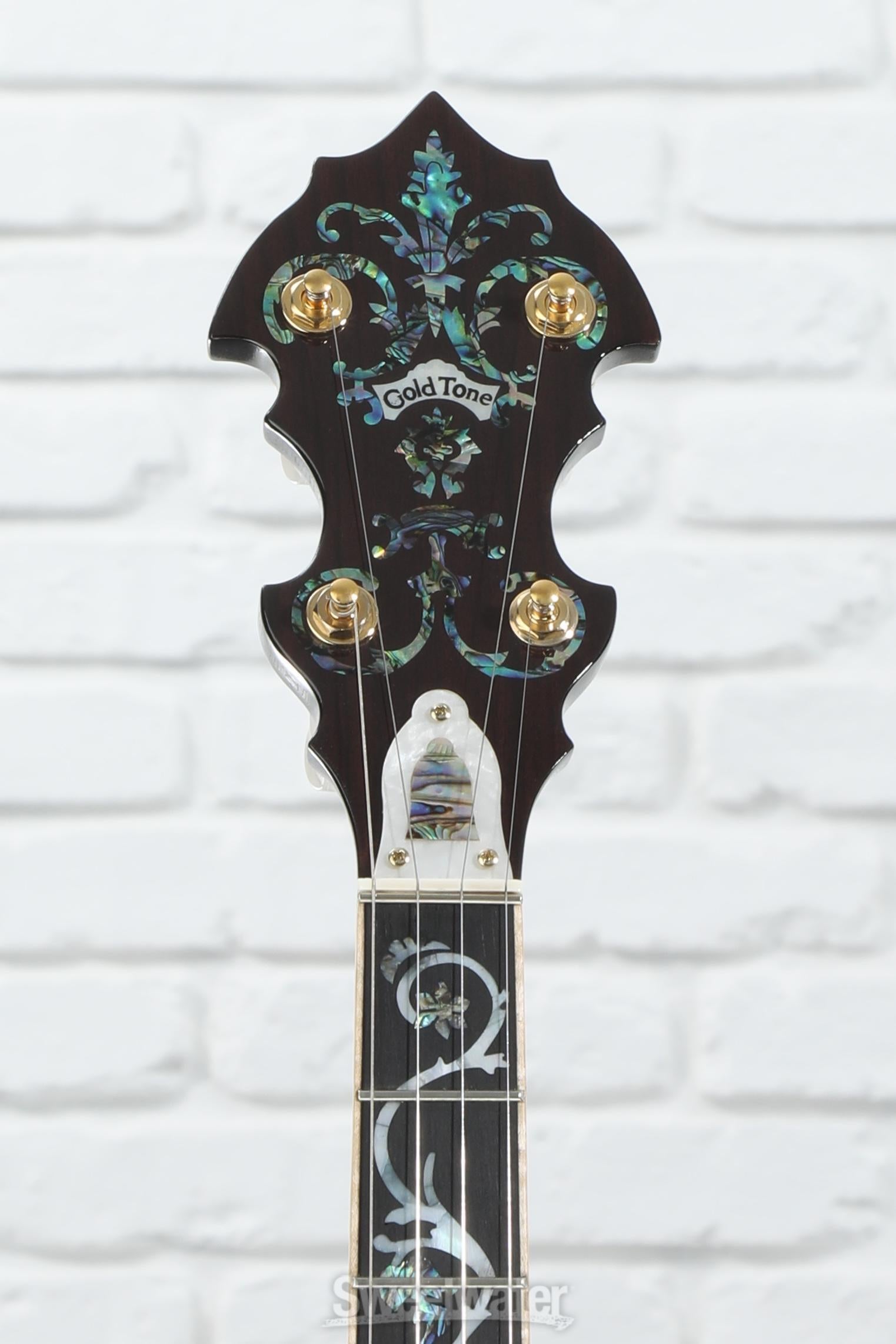 Gold Tone Mastertone OB-300 Orange Blossom Resonator Banjo - Vintage Brown/High Gloss
