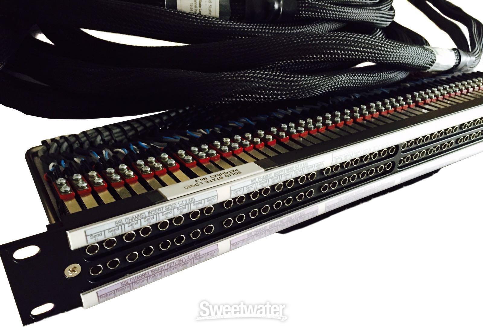 &TEAM シリアル4枚 Solid State Logic AWS 924 Patchbay | Sweetwater