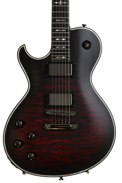 Schecter Hellraiser Extreme SOLO-6 E Left-handed - Crimson Red
