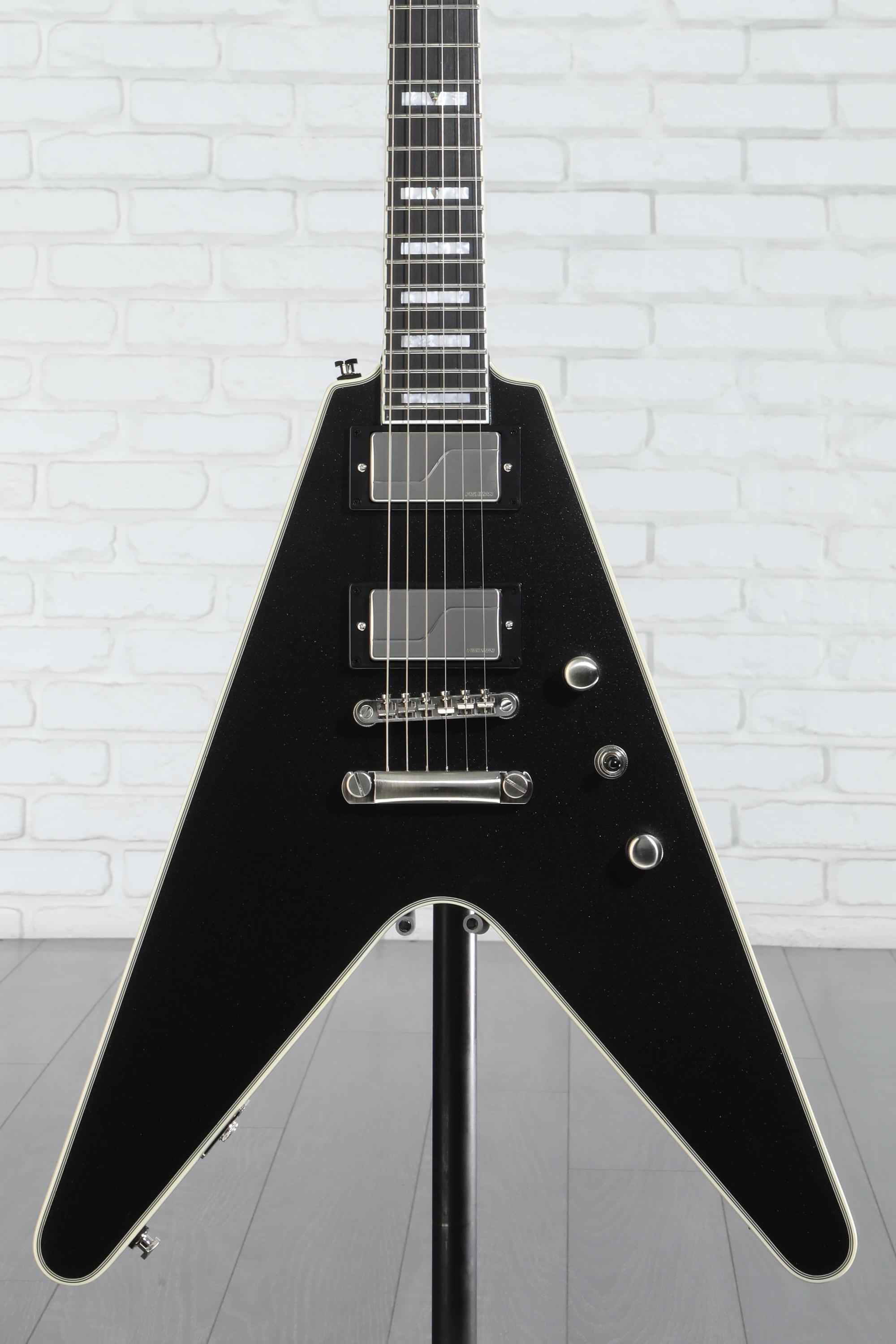 Epiphone Flying V Prophecy Electric Guitar - Aged Jet Black