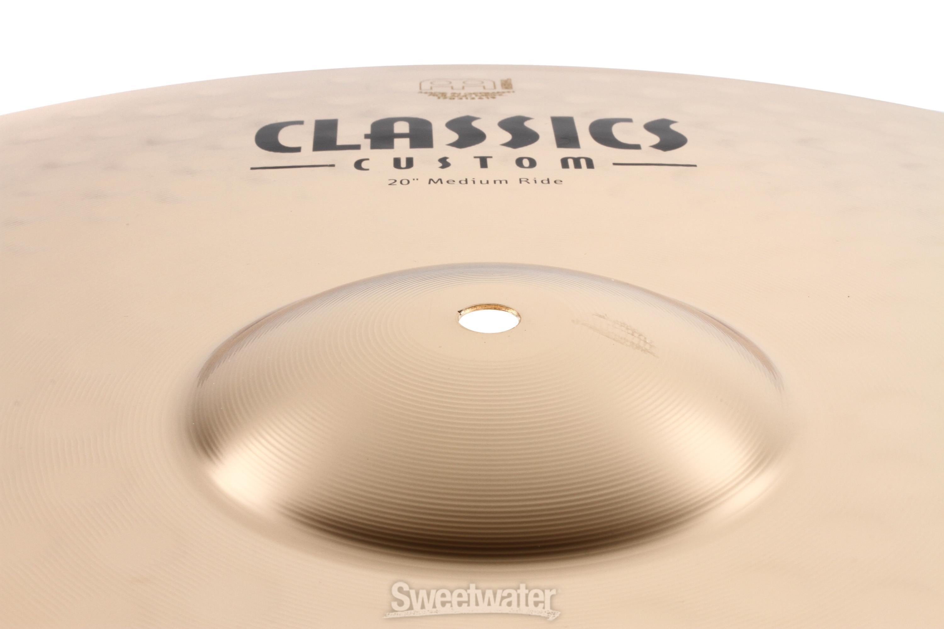 Meinl Cymbals 20 inch Classics Custom Medium Ride Cymbal | Sweetwater