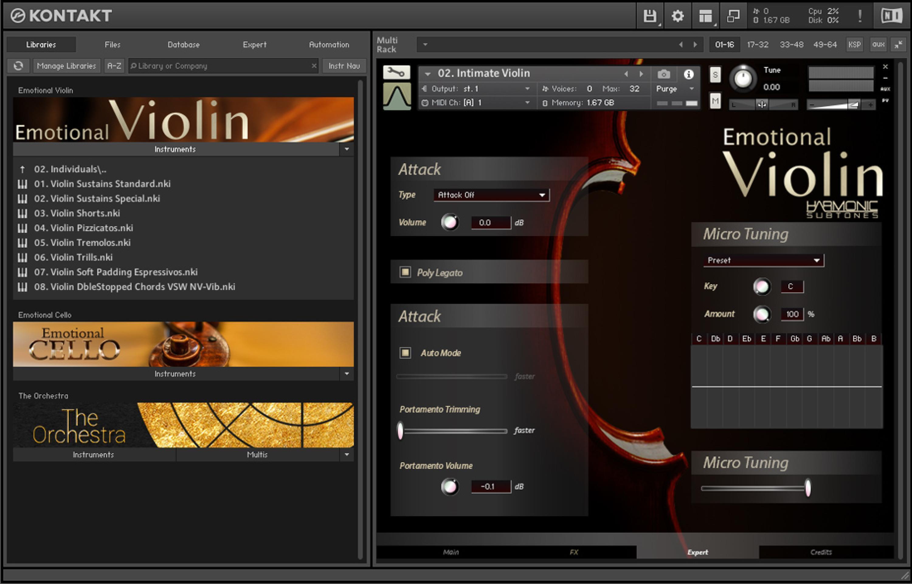 Best Service Emotional Violin Virtual Violin Instrument Sweetwater