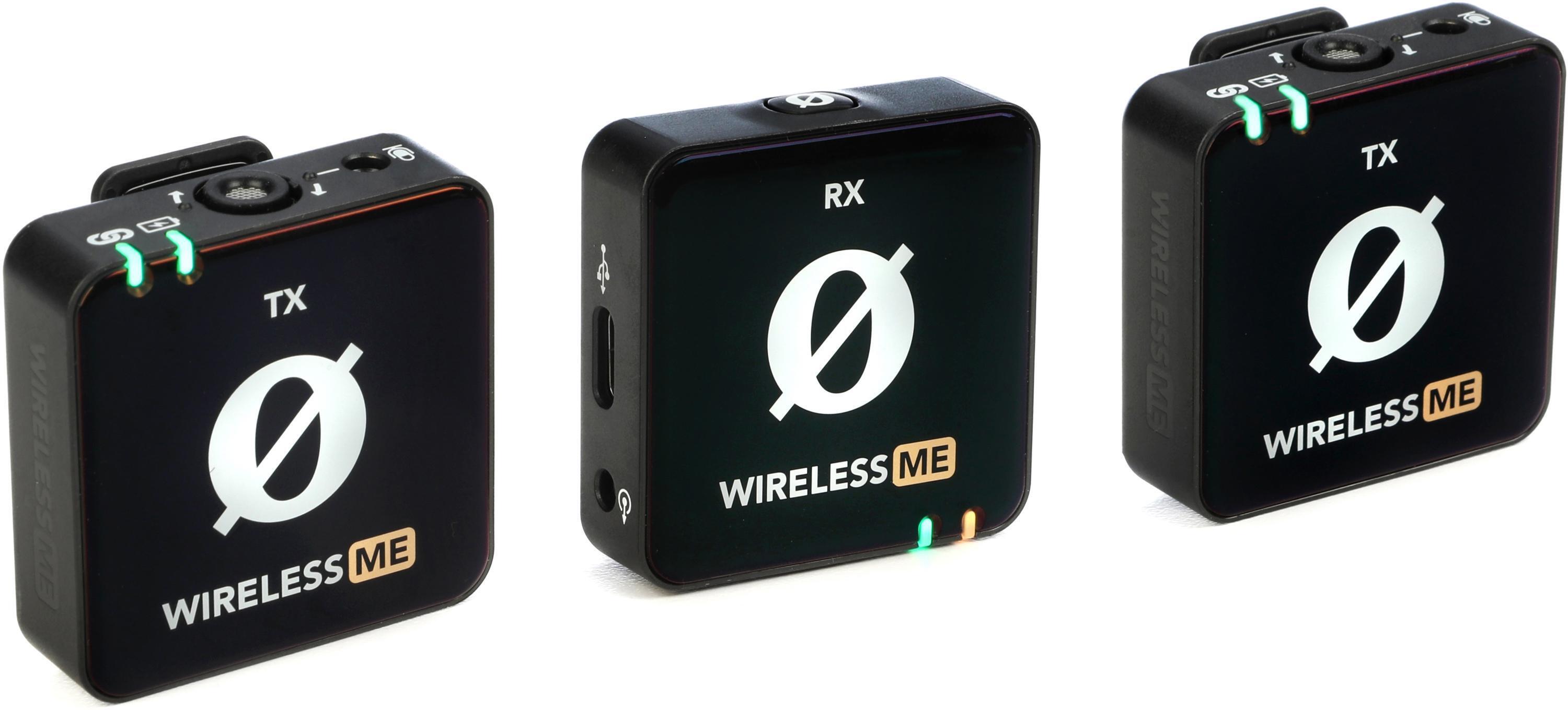 Rode Wireless ME Dual Clip-on Microphone System - Black