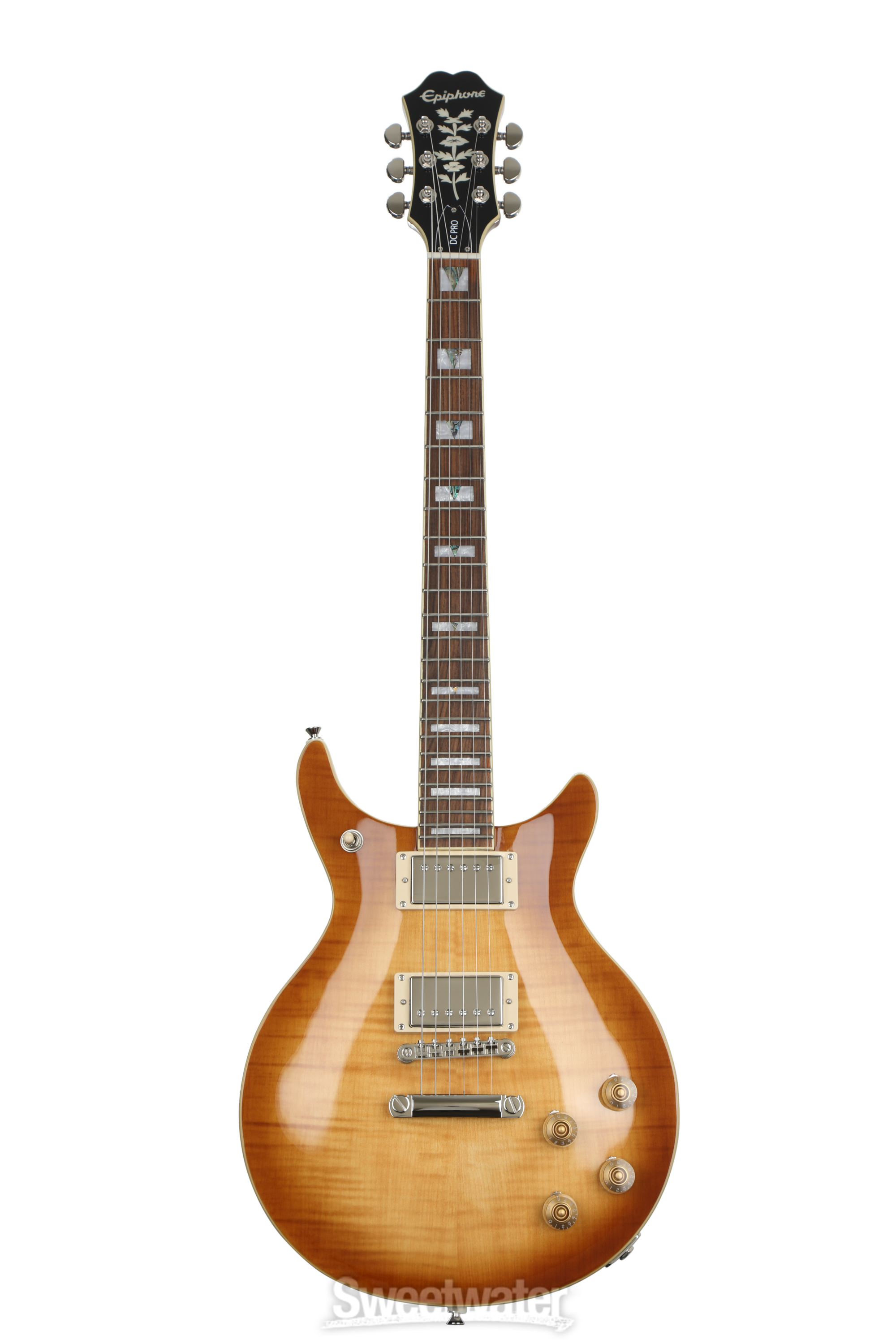 Epiphone DC Pro Electric Guitar - Mojave Fade | Sweetwater