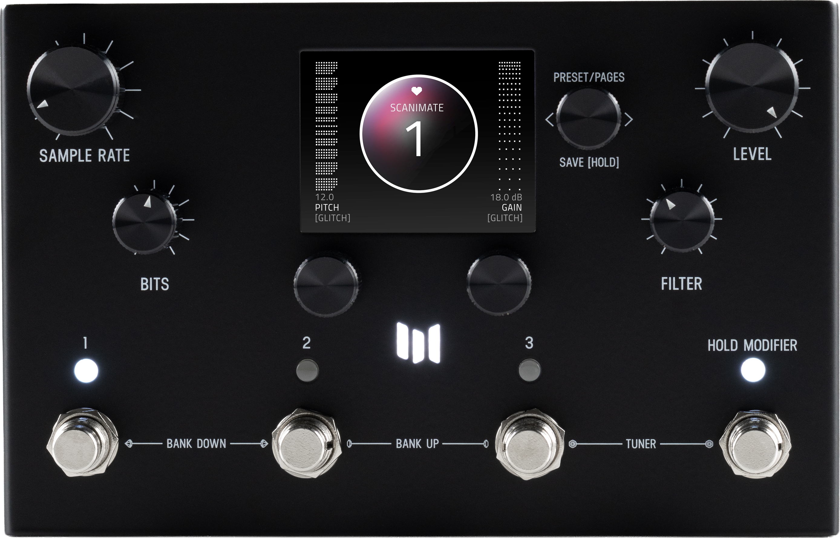 Photo of Meris Ottobit X Modular Degradation and Texture Engine Pedal