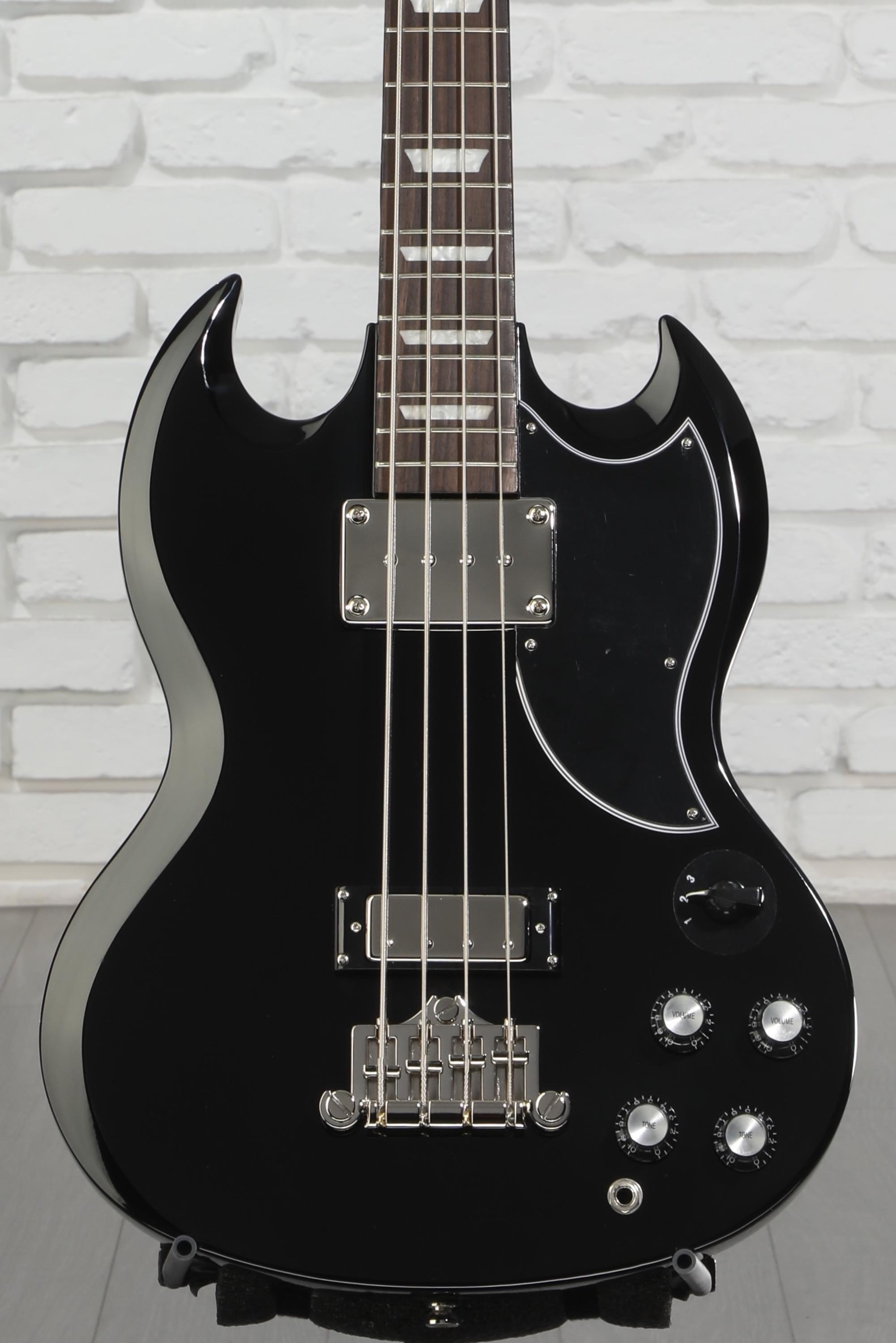 Epiphone EB-3 Bass Guitar - Ebony | Sweetwater