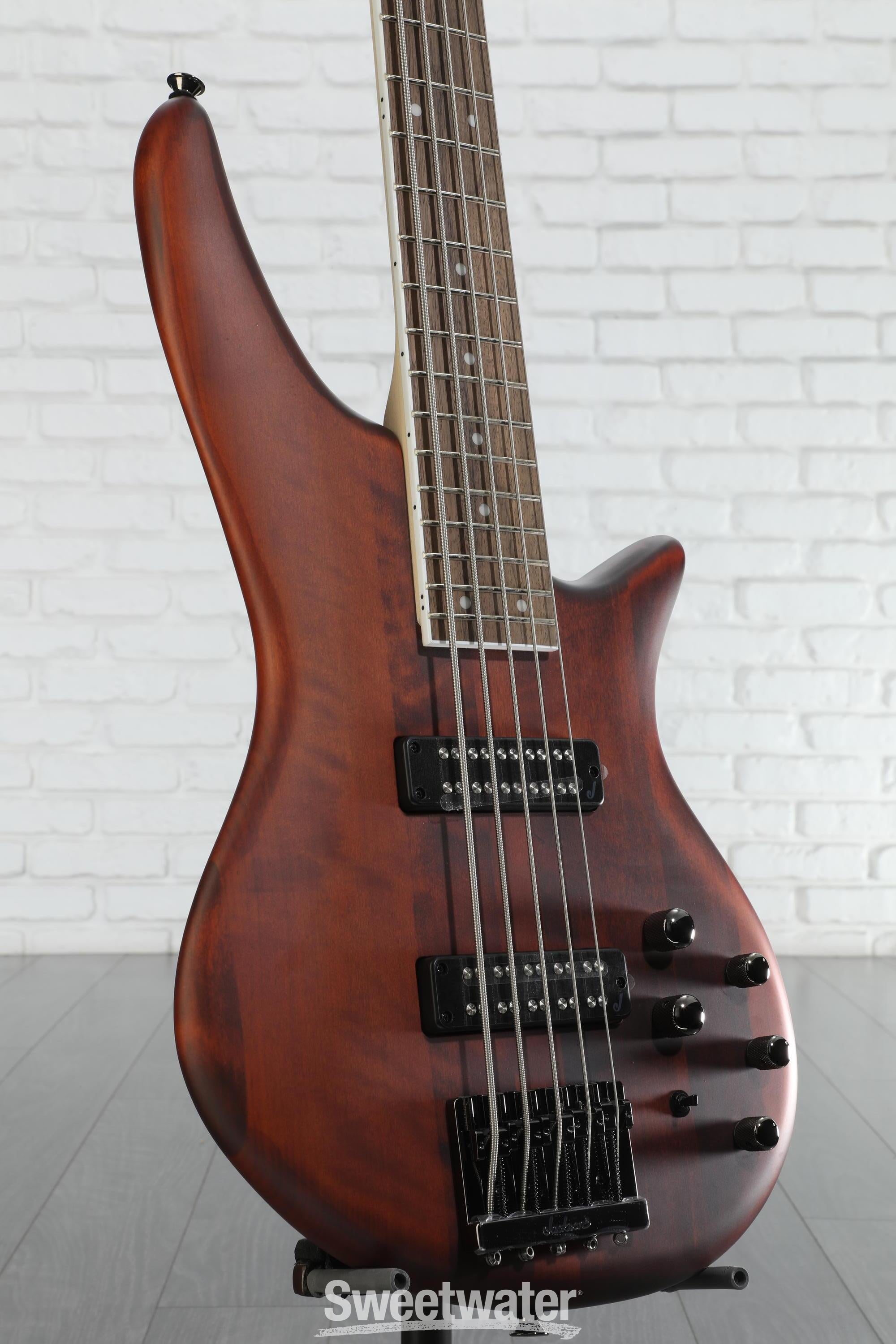 Jackson Spectra JS3V Bass Guitar - Walnut Stain | Sweetwater