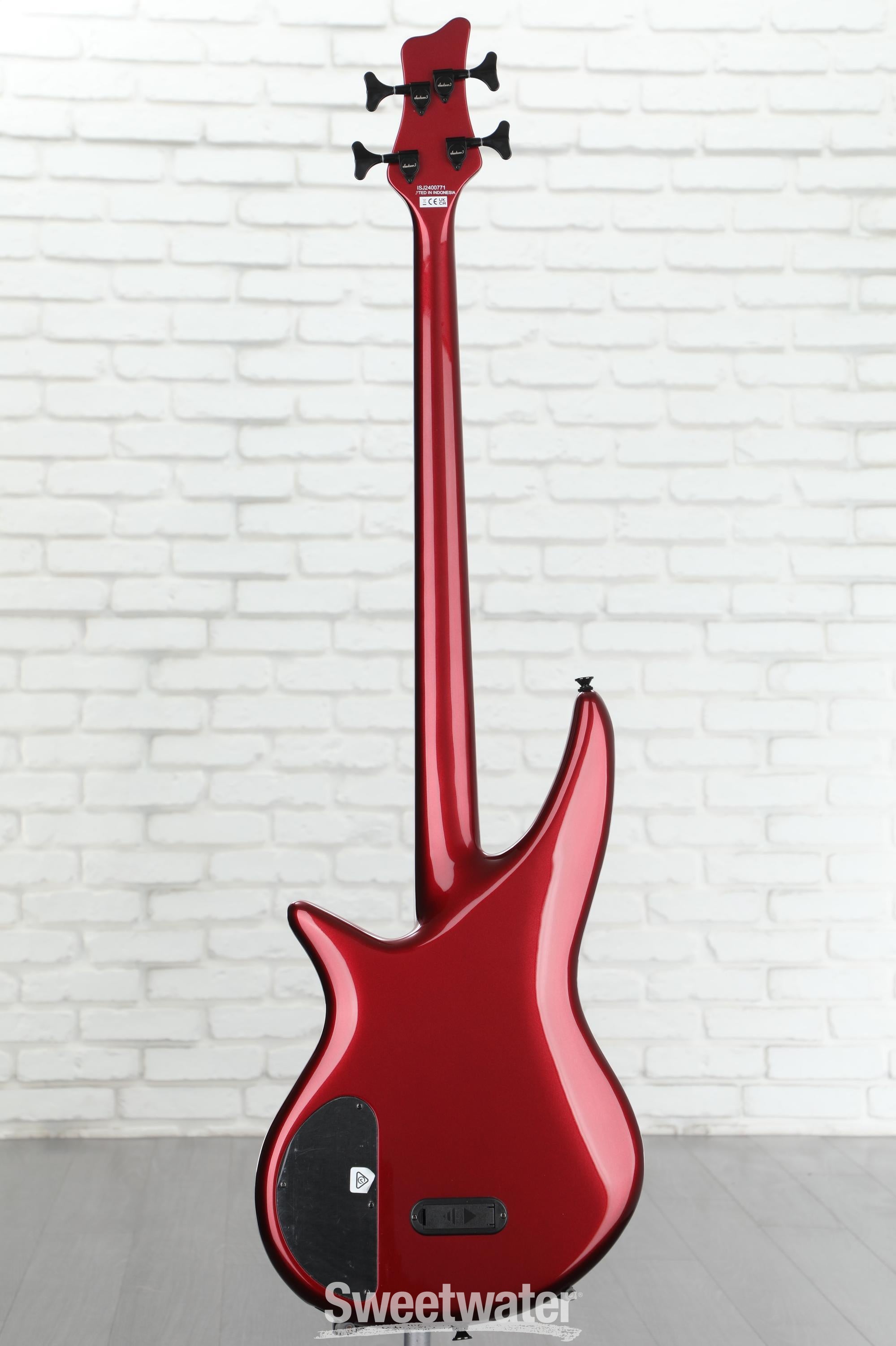 Jackson X Series Spectra Bass Guitar - Candy Apple Red | Sweetwater
