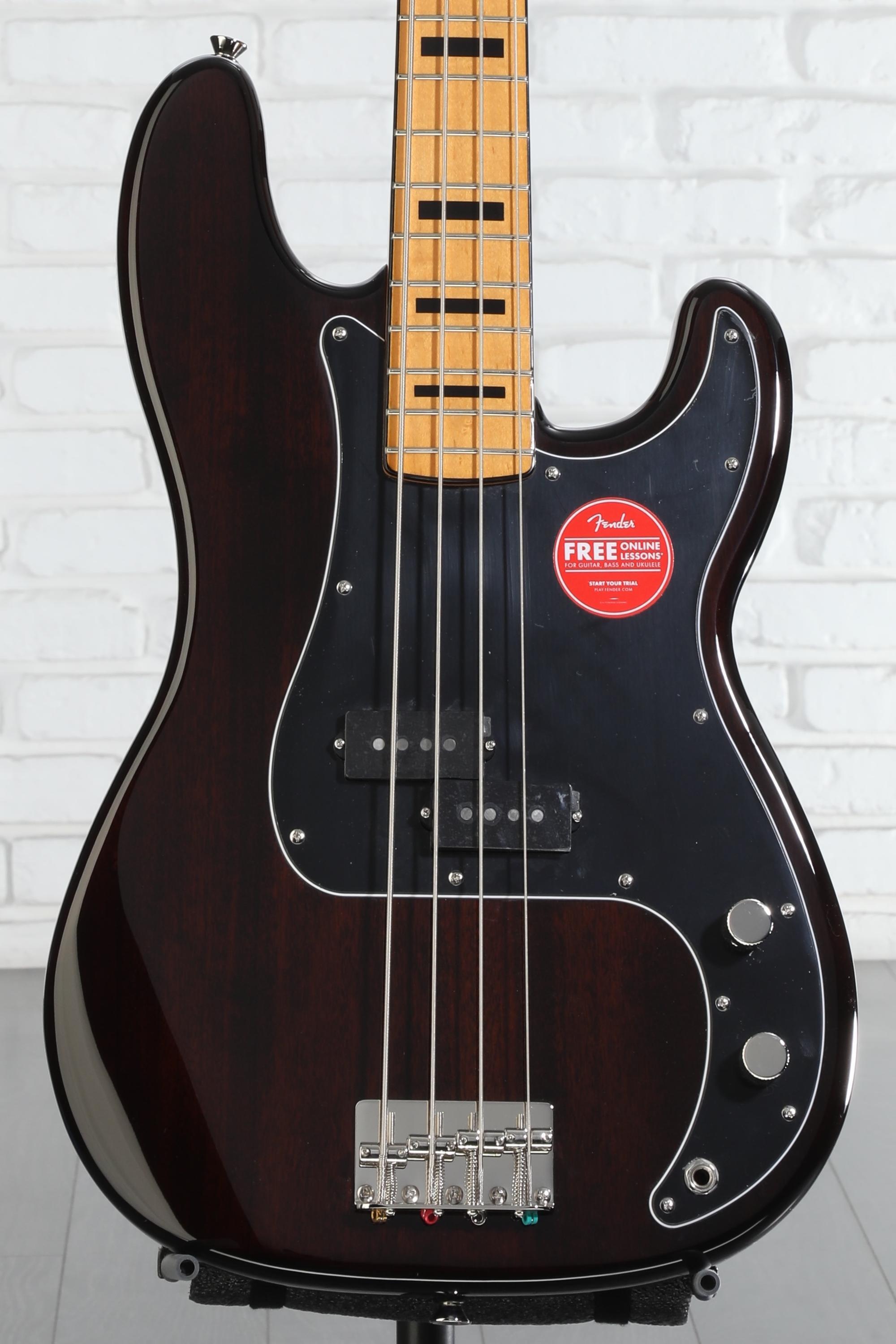 Squier Classic Vibe '70s Precision Bass - Walnut | Sweetwater