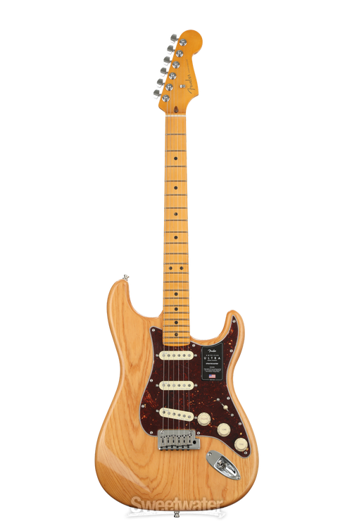 Fender American Ultra Stratocaster - Aged Natural with Maple