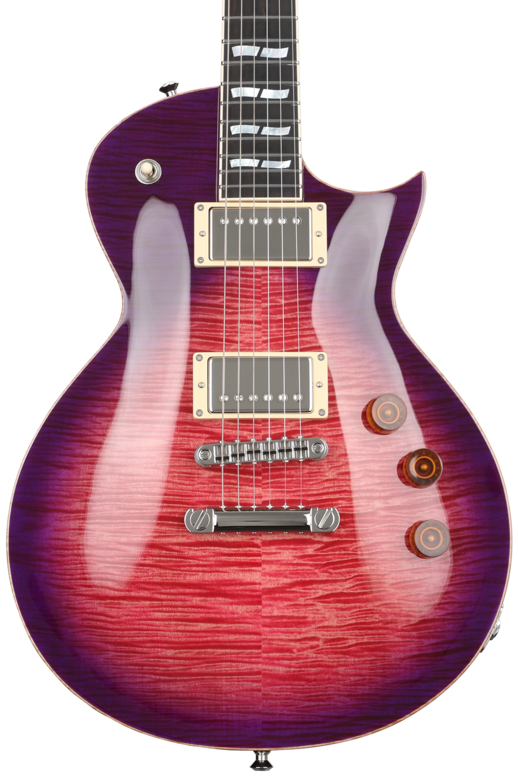 ESP USA Eclipse Electric Guitar - Cranberry Burst | Sweetwater