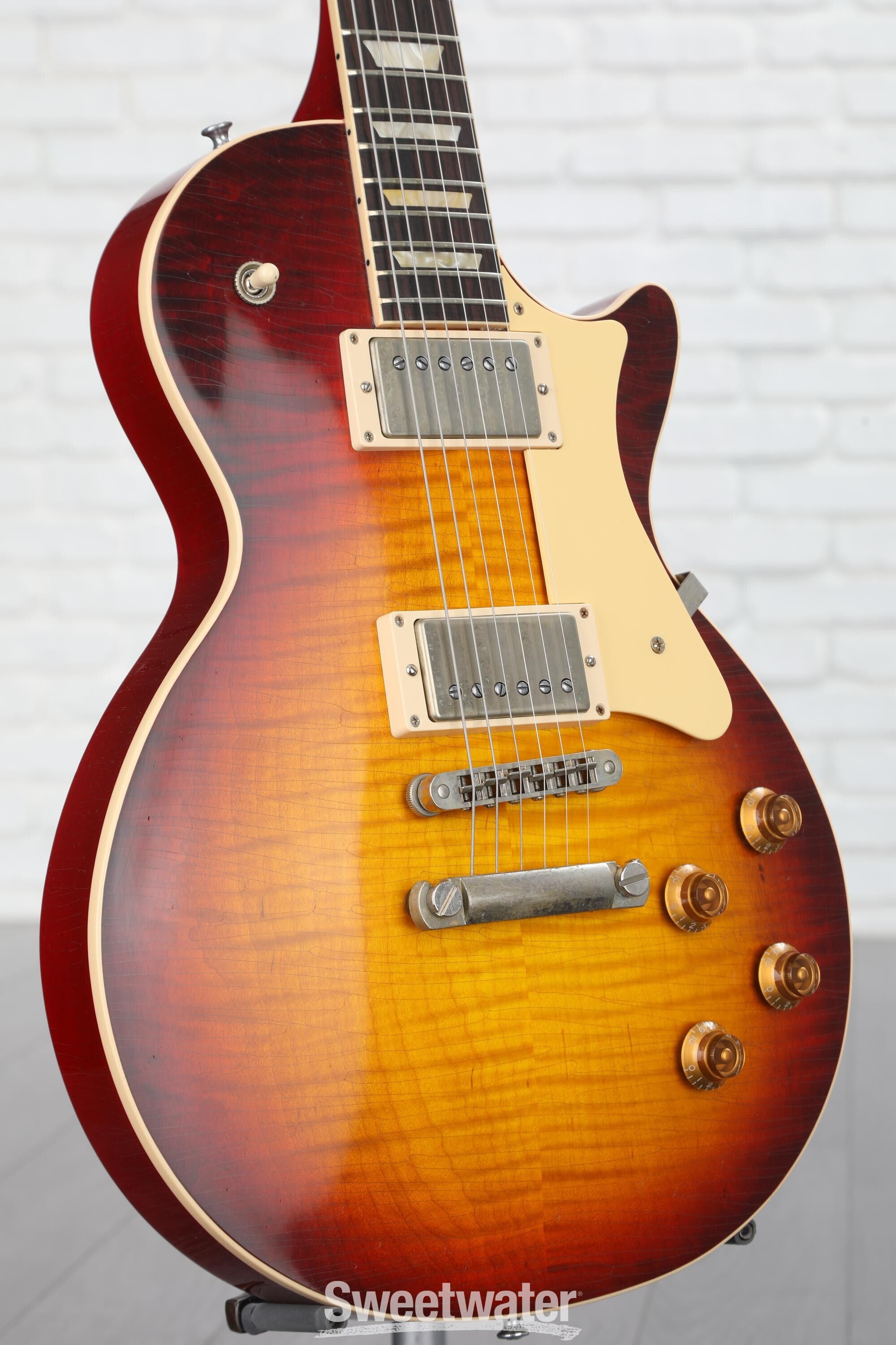 Heritage Artisan Aged H-150 Electric Guitar - Vintage Wine Burst,  Sweetwater Exclusive