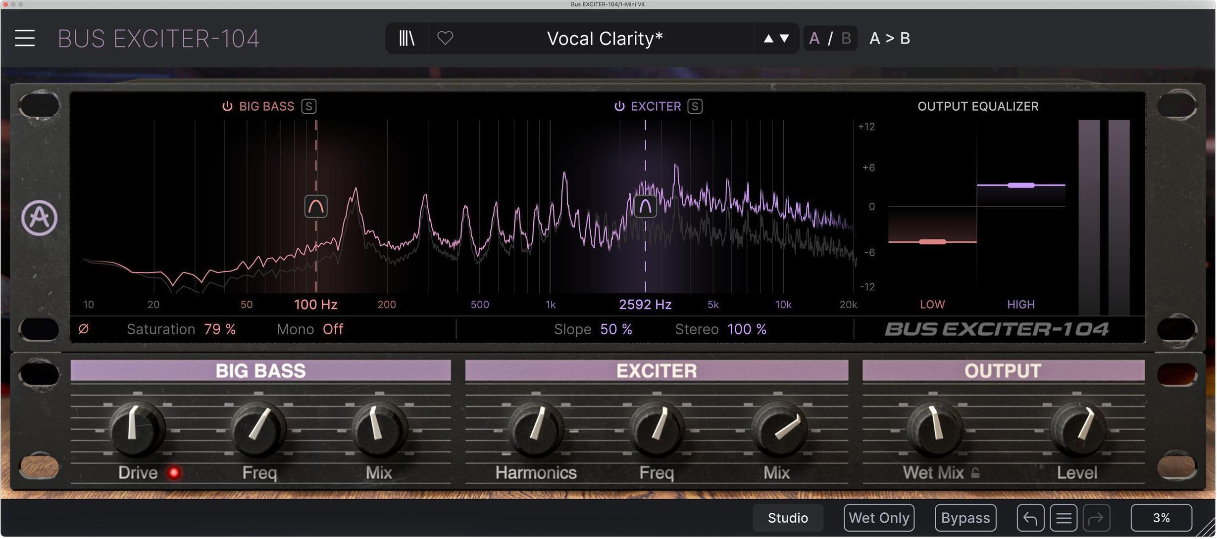 Arturia Bus Exciter-104 Exciter Plug-in | Sweetwater