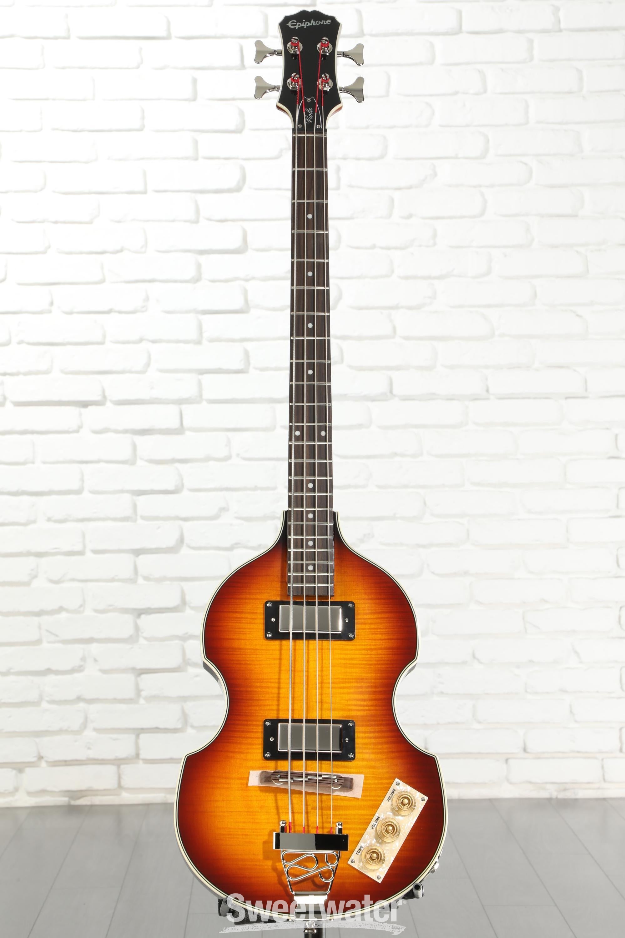 Epiphone Viola Bass - Vintage Sunburst | Sweetwater