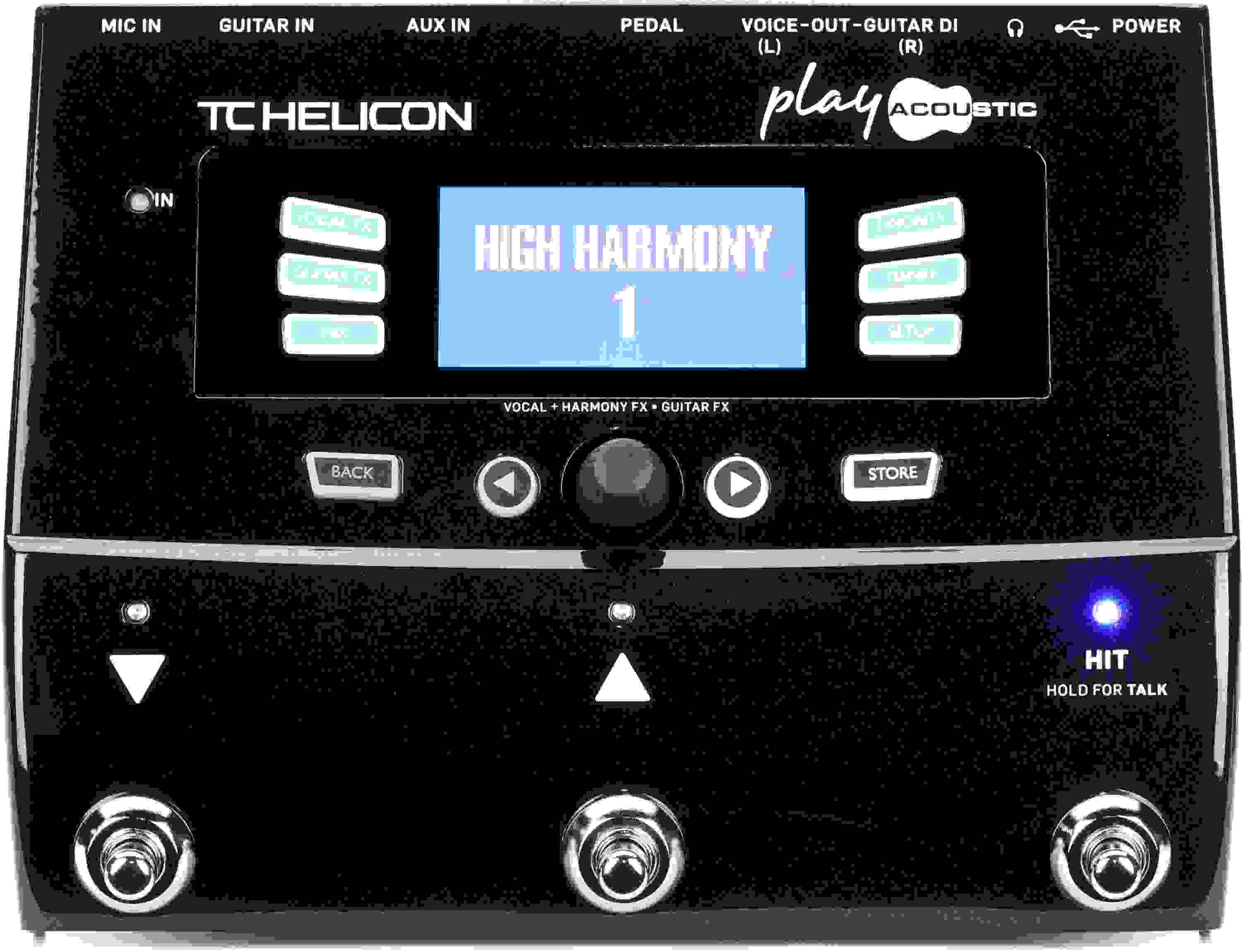 TC-Helicon VoiceLive Play Acoustic Guitar and Vocal Effects Processor Pedal
