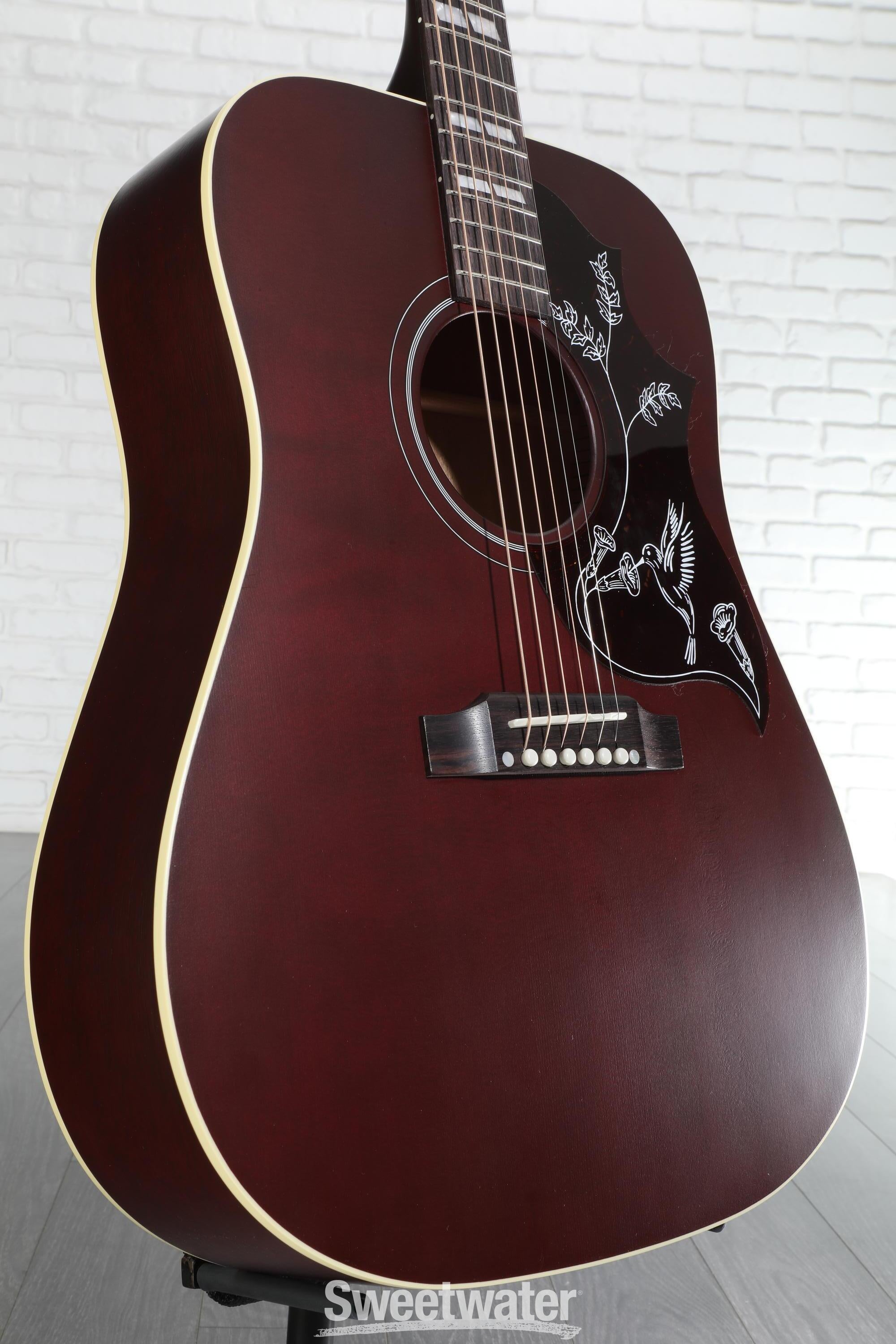 Gibson Acoustic Hummingbird Special Acoustic-electric Guitar - Wine Red